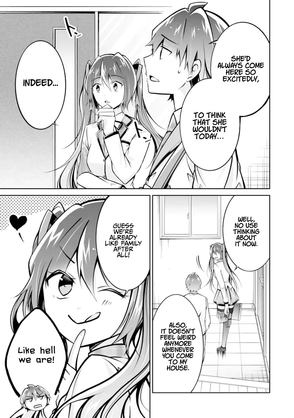 Real no Heroine wa Irimasen! Chapter 109 - Page 3