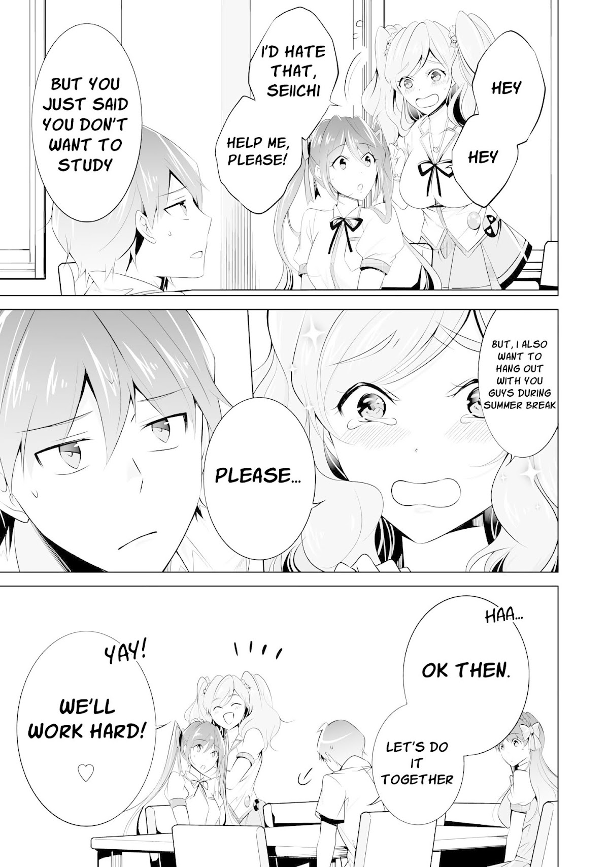 Real no Heroine wa Irimasen! Chapter 43 - Page 12