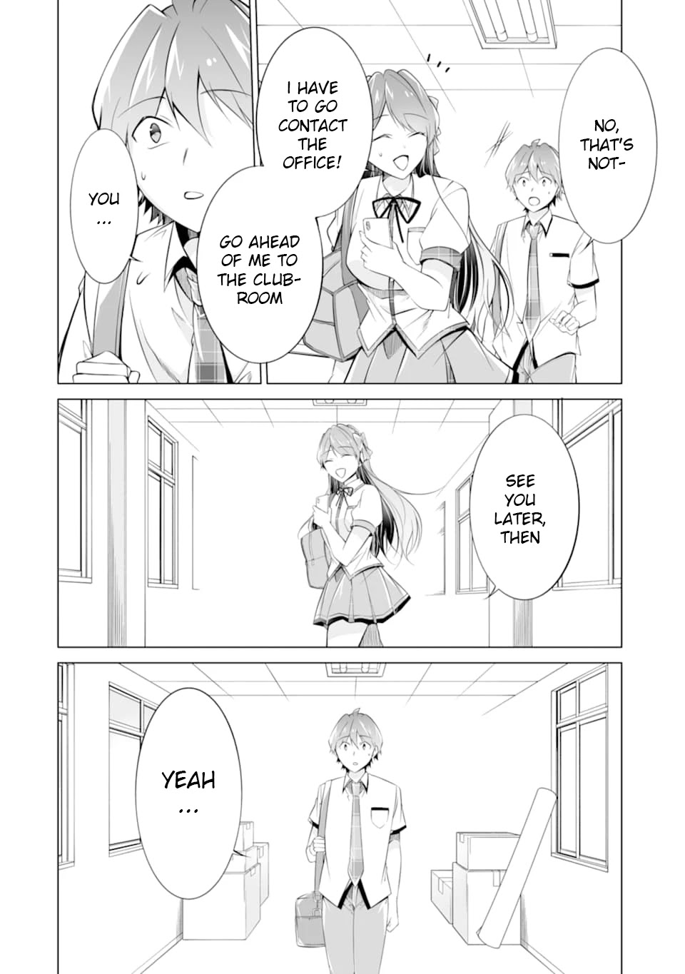 Real no Heroine wa Irimasen! Chapter 71 - Page 10