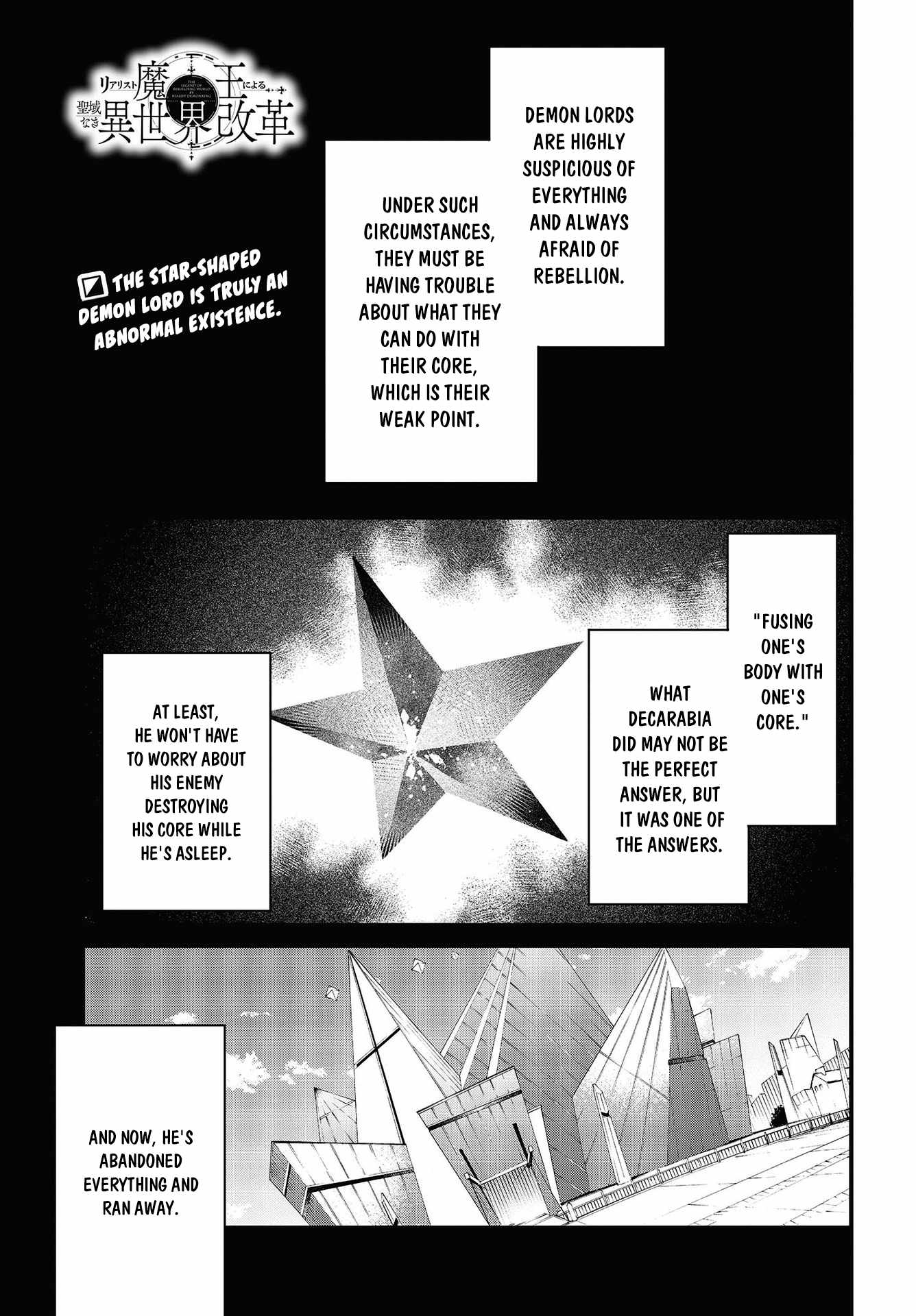Realist Maou Niyoru Seiiki Naki Isekai Kaikaku Chapter 33 - Page 2