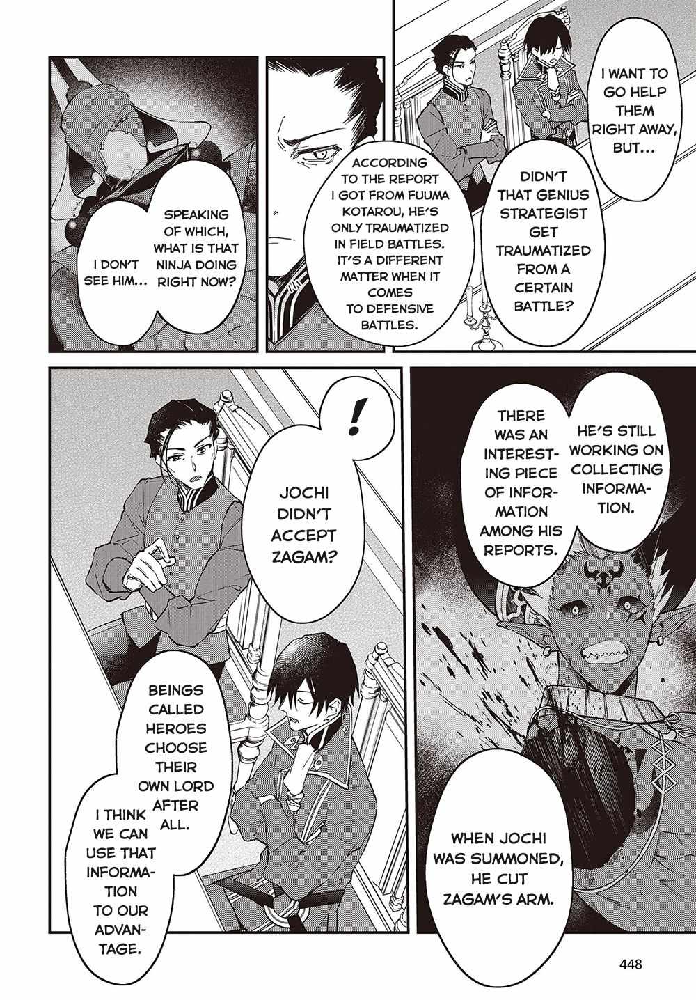 Realist Maou Niyoru Seiiki Naki Isekai Kaikaku Chapter 39 - Page 8