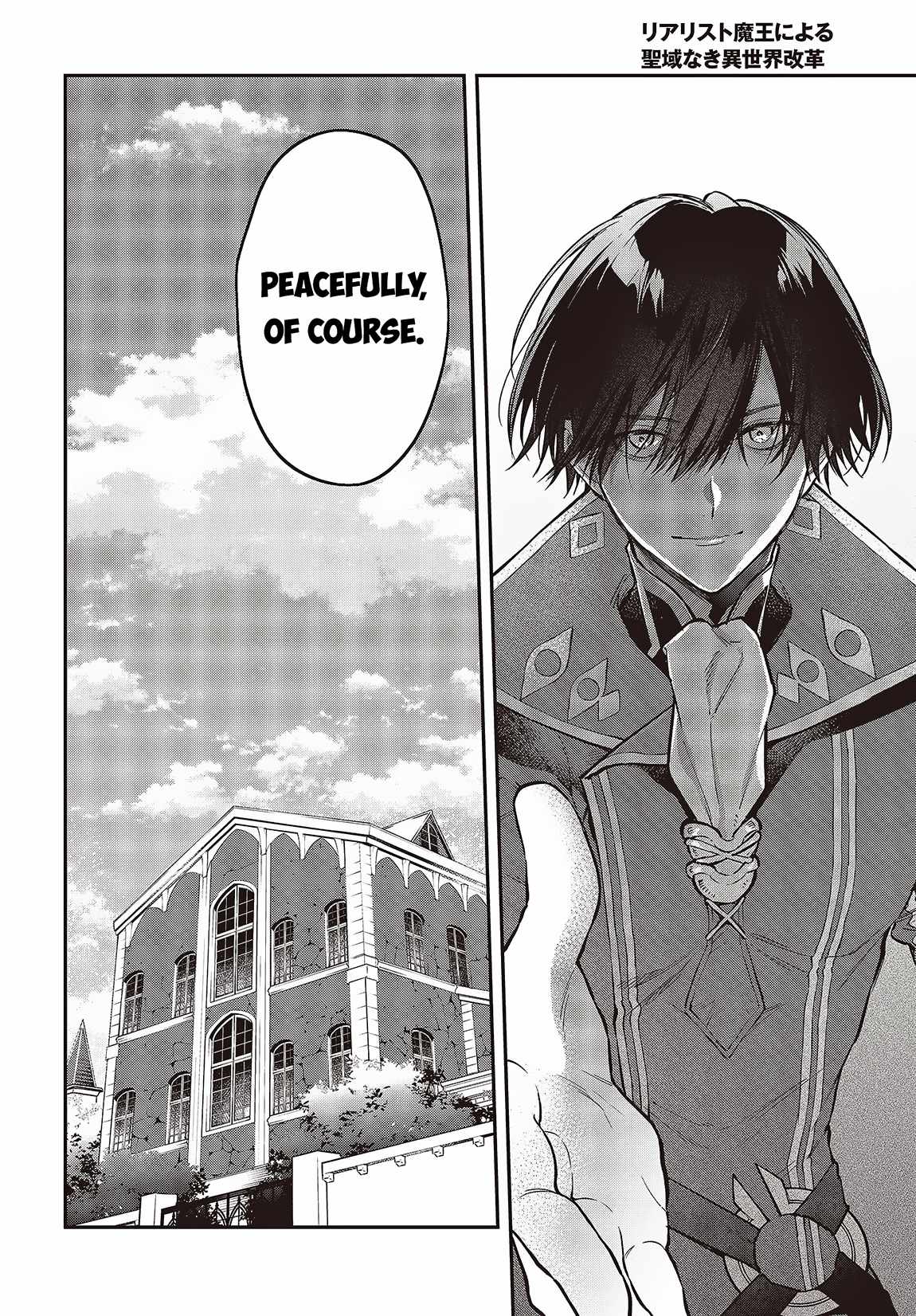 Realist Maou Niyoru Seiiki Naki Isekai Kaikaku Chapter 48 - Page 12