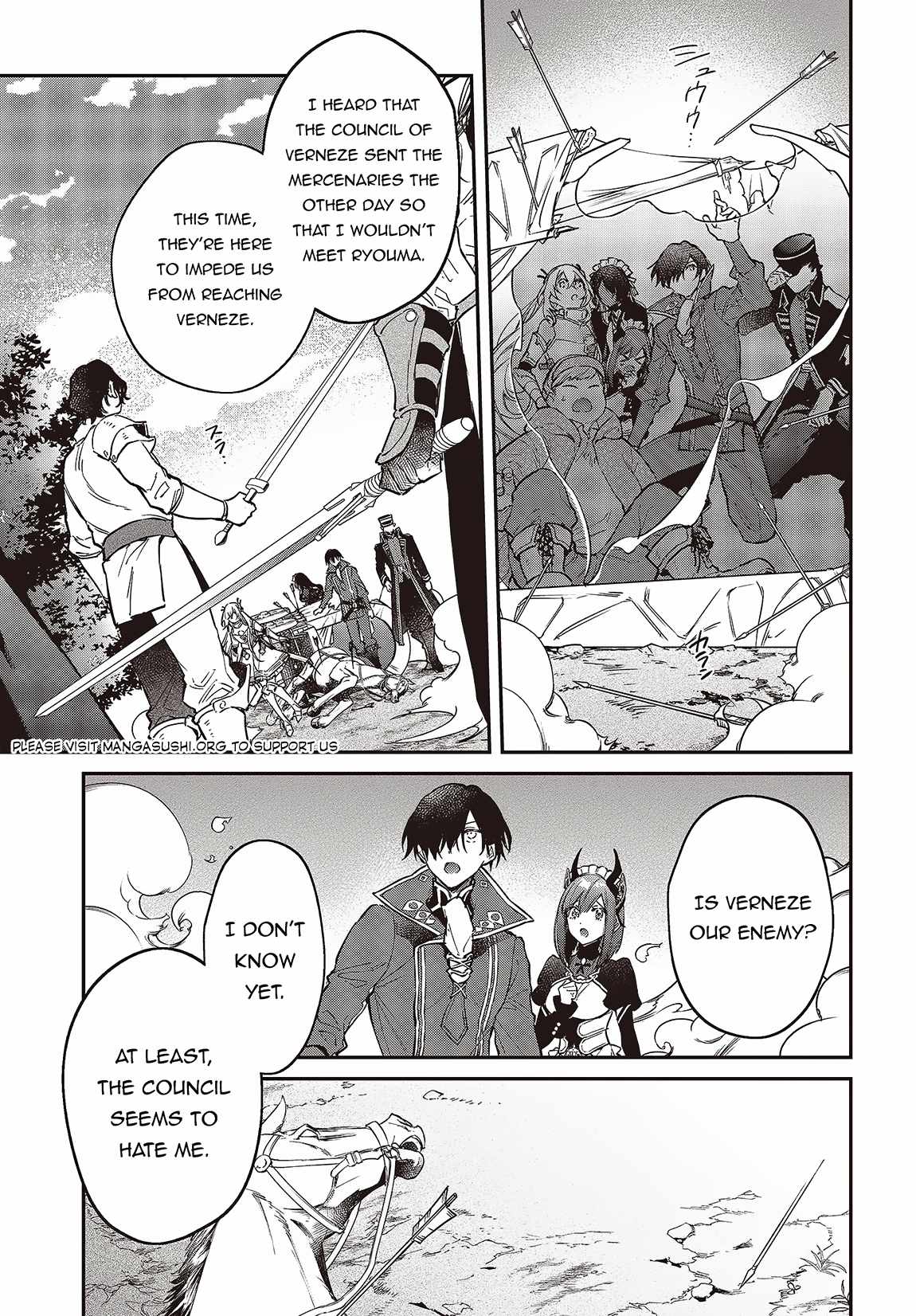 Realist Maou Niyoru Seiiki Naki Isekai Kaikaku Chapter 49 - Page 26