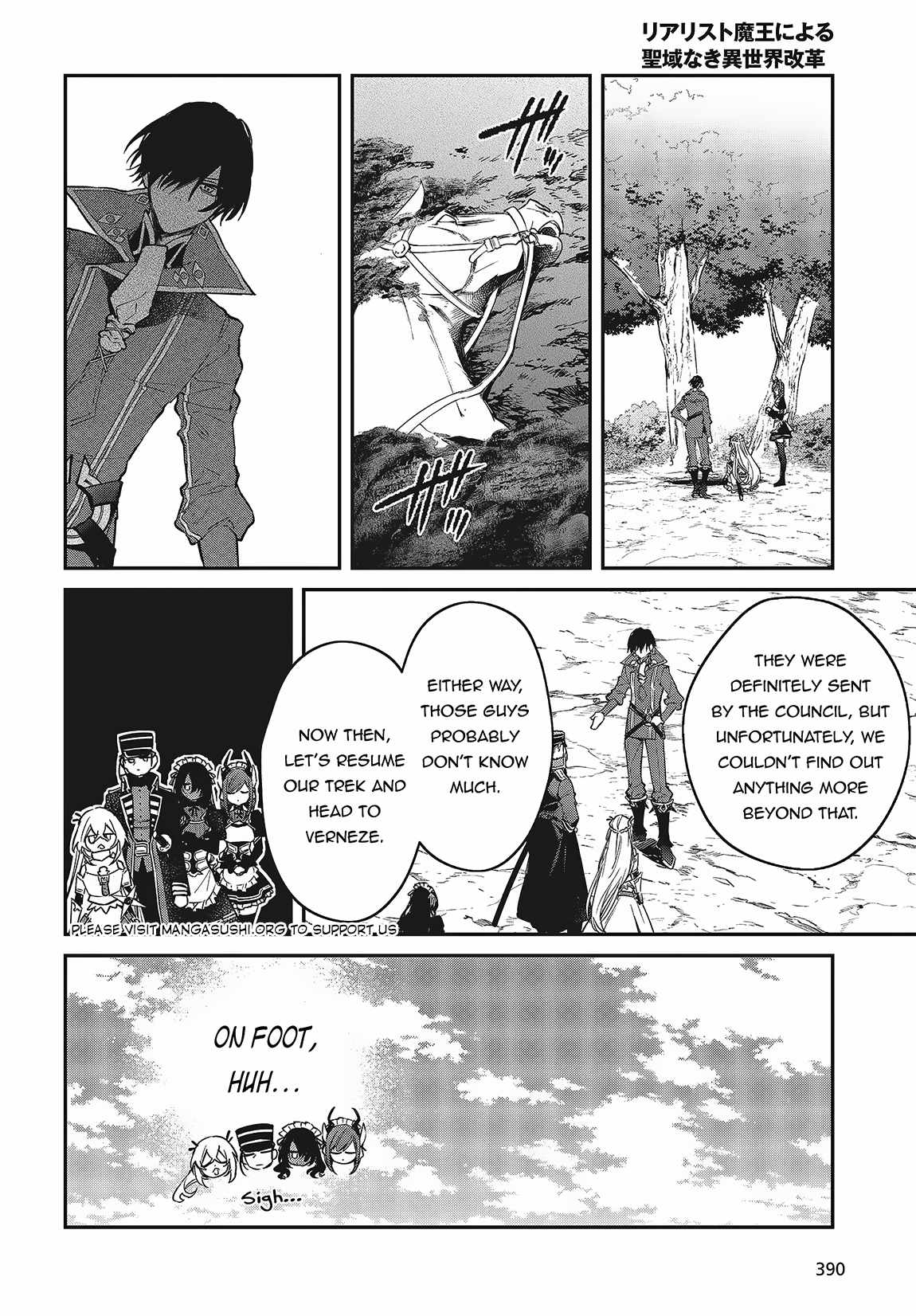 Realist Maou Niyoru Seiiki Naki Isekai Kaikaku Chapter 50 - Page 11