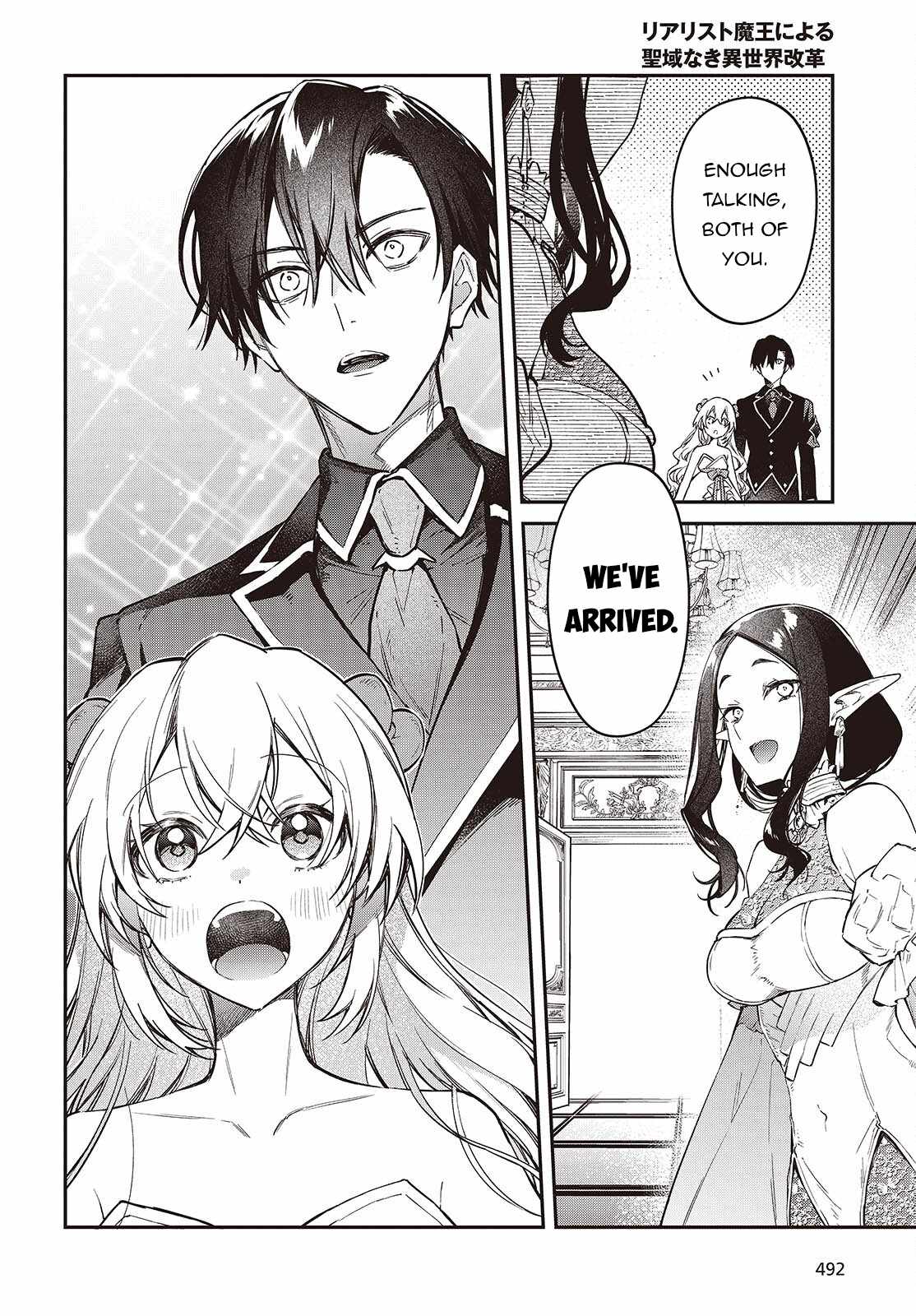 Realist Maou Niyoru Seiiki Naki Isekai Kaikaku Chapter 57 - Page 13