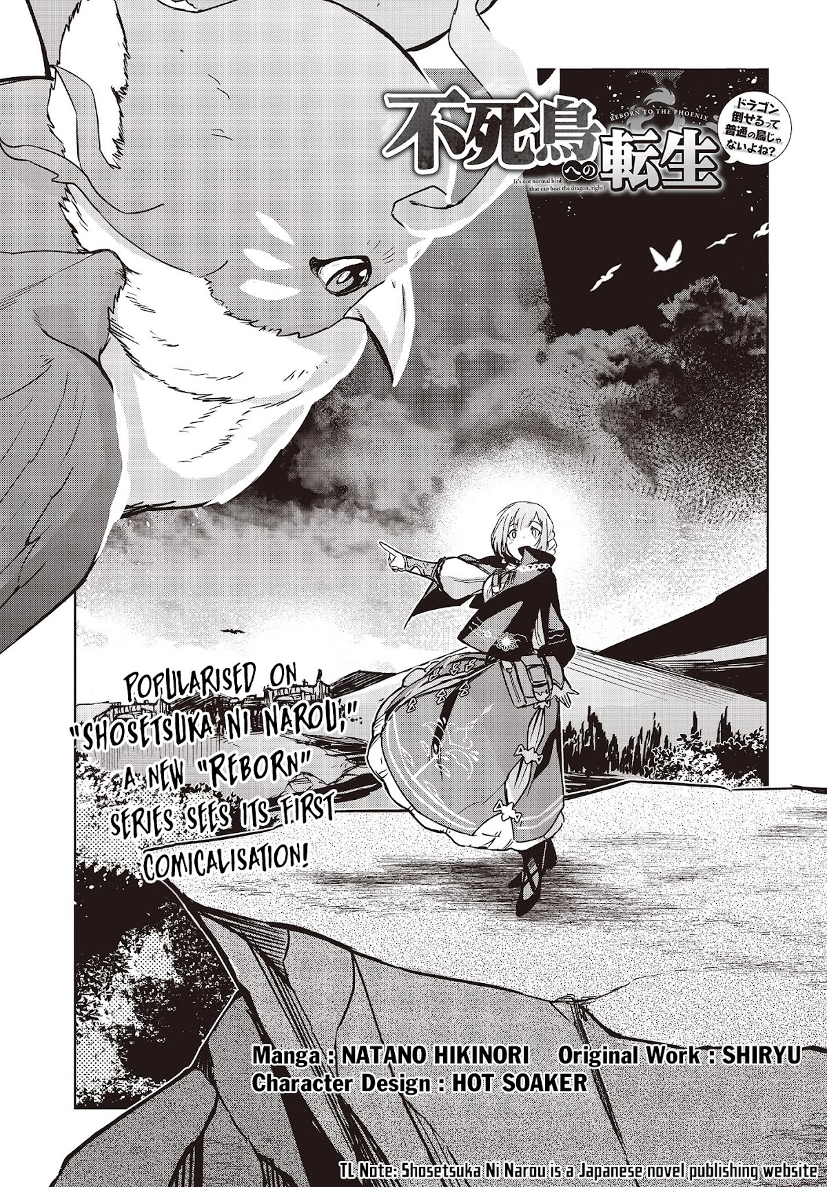 Reborn as a Phoenix: A Normal Bird Can’t Beat a Dragon, Right? Chapter 1 - Page 4