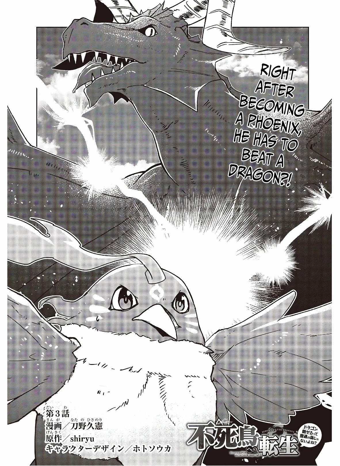 Reborn as a Phoenix: A Normal Bird Can’t Beat a Dragon, Right? Chapter 3 - Page 2