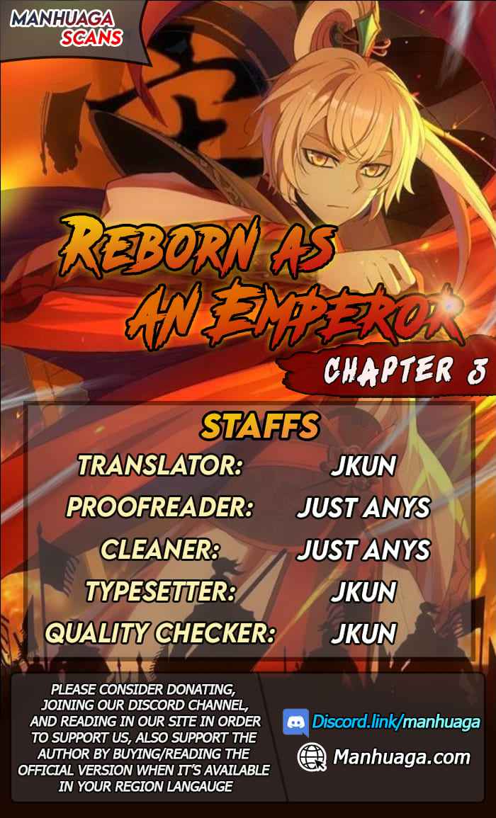 Reborn as Emperor Chapter 3.2 - Page 1