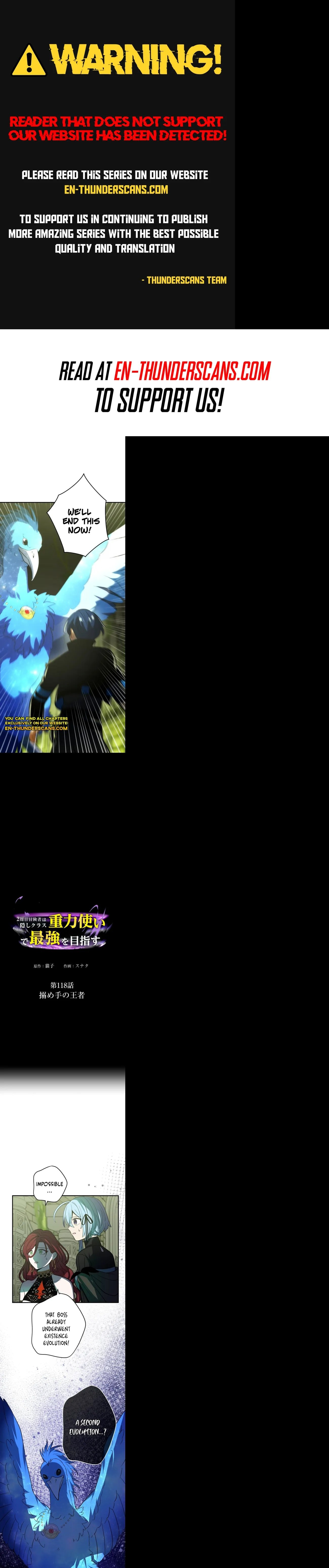 Reborn Ranker – Gravity User Chapter 118 - Page 0