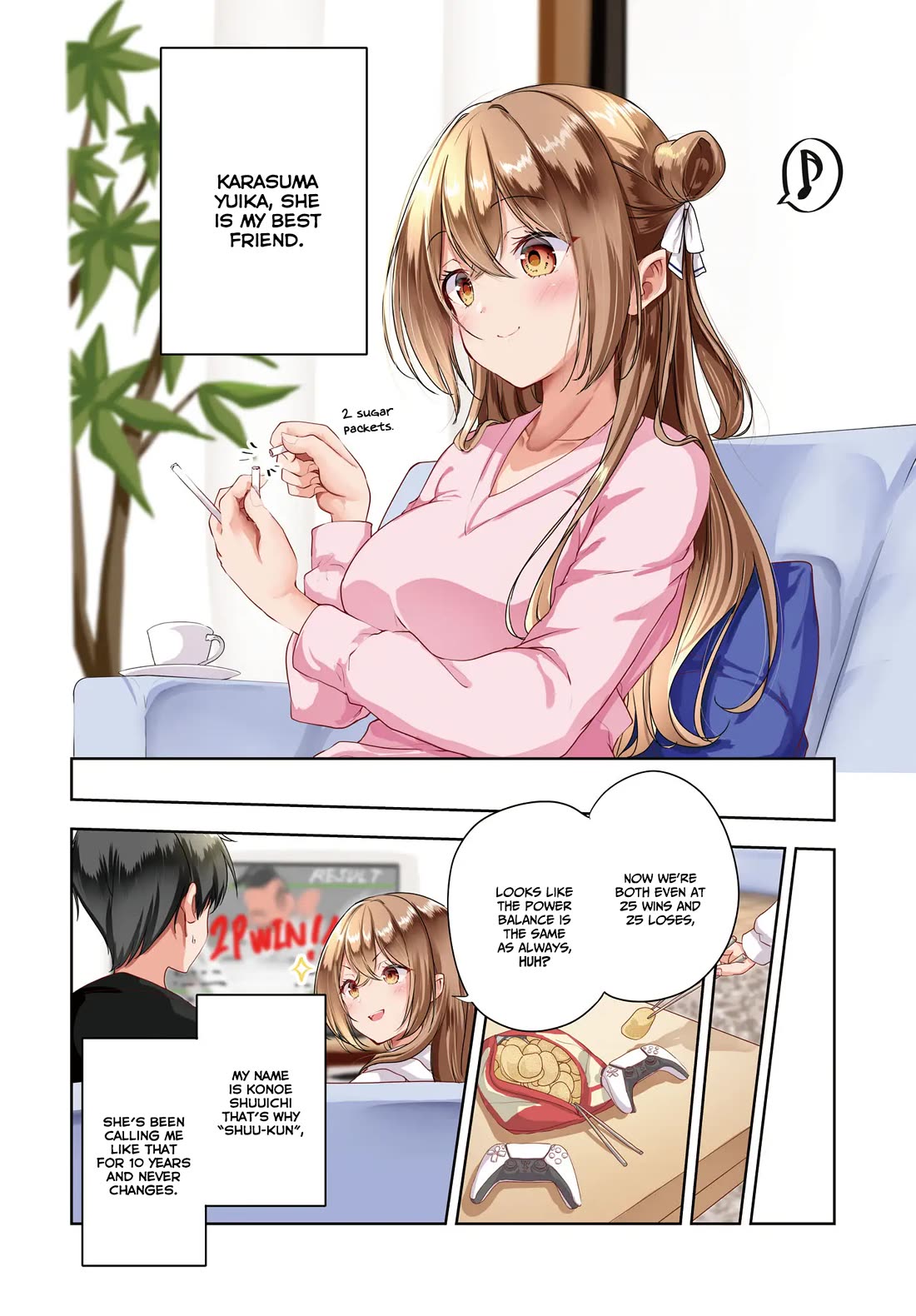 Regarding my Married Life with a Childhood Friend Whom I Thought Was a Boy Going Way Too Smoothly Chapter 1 - Page 2