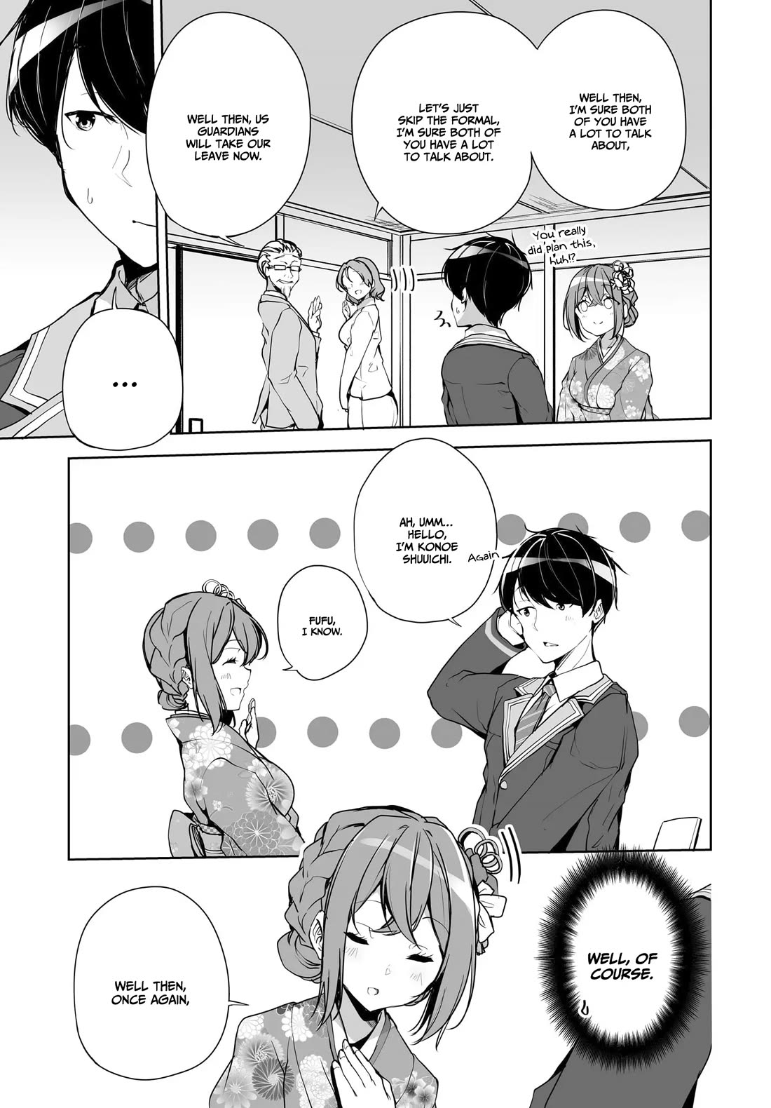 Regarding my Married Life with a Childhood Friend Whom I Thought Was a Boy Going Way Too Smoothly Chapter 1 - Page 25
