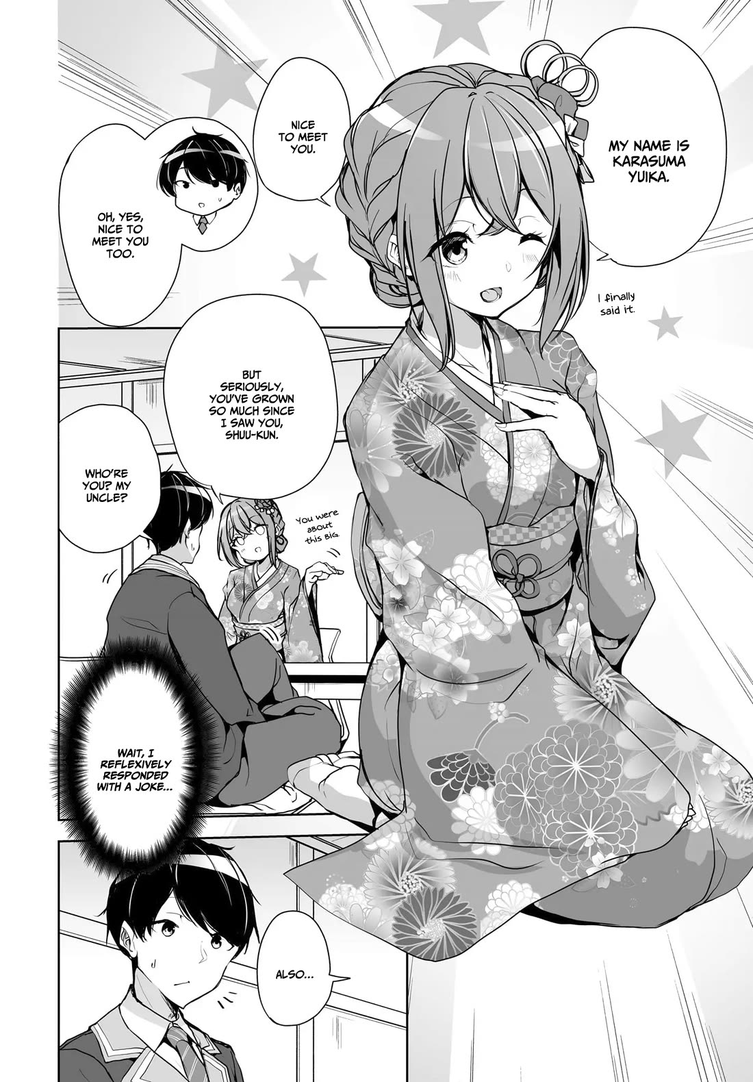 Regarding my Married Life with a Childhood Friend Whom I Thought Was a Boy Going Way Too Smoothly Chapter 1 - Page 26