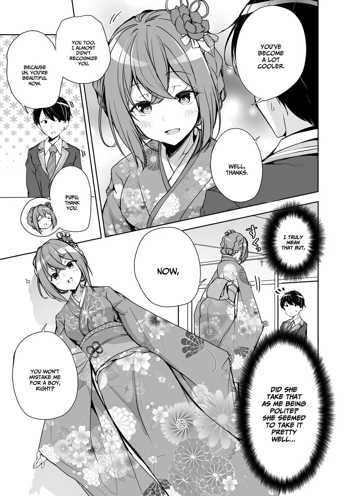 Regarding my Married Life with a Childhood Friend Whom I Thought Was a Boy Going Way Too Smoothly Chapter 1 - Page 27