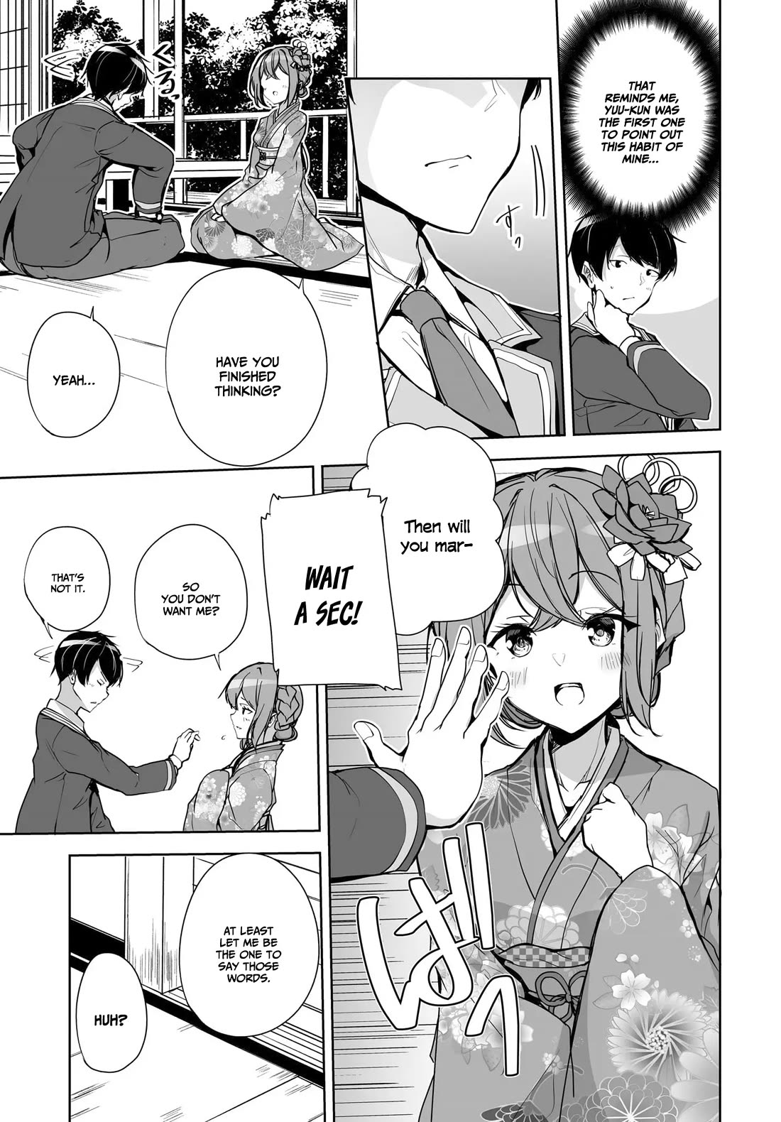 Regarding my Married Life with a Childhood Friend Whom I Thought Was a Boy Going Way Too Smoothly Chapter 1 - Page 33