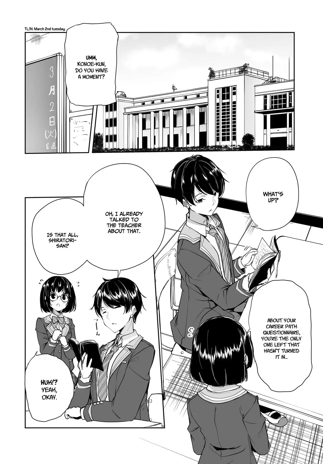 Regarding my Married Life with a Childhood Friend Whom I Thought Was a Boy Going Way Too Smoothly Chapter 1 - Page 8