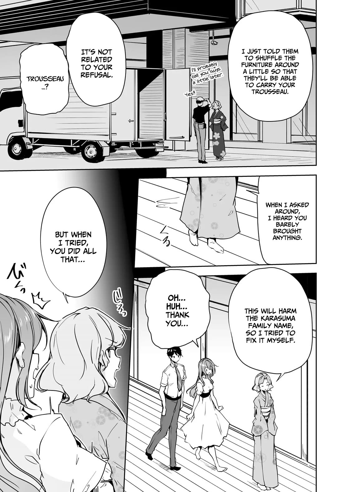 Regarding my Married Life with a Childhood Friend Whom I Thought Was a Boy Going Way Too Smoothly Chapter 10 - Page 11