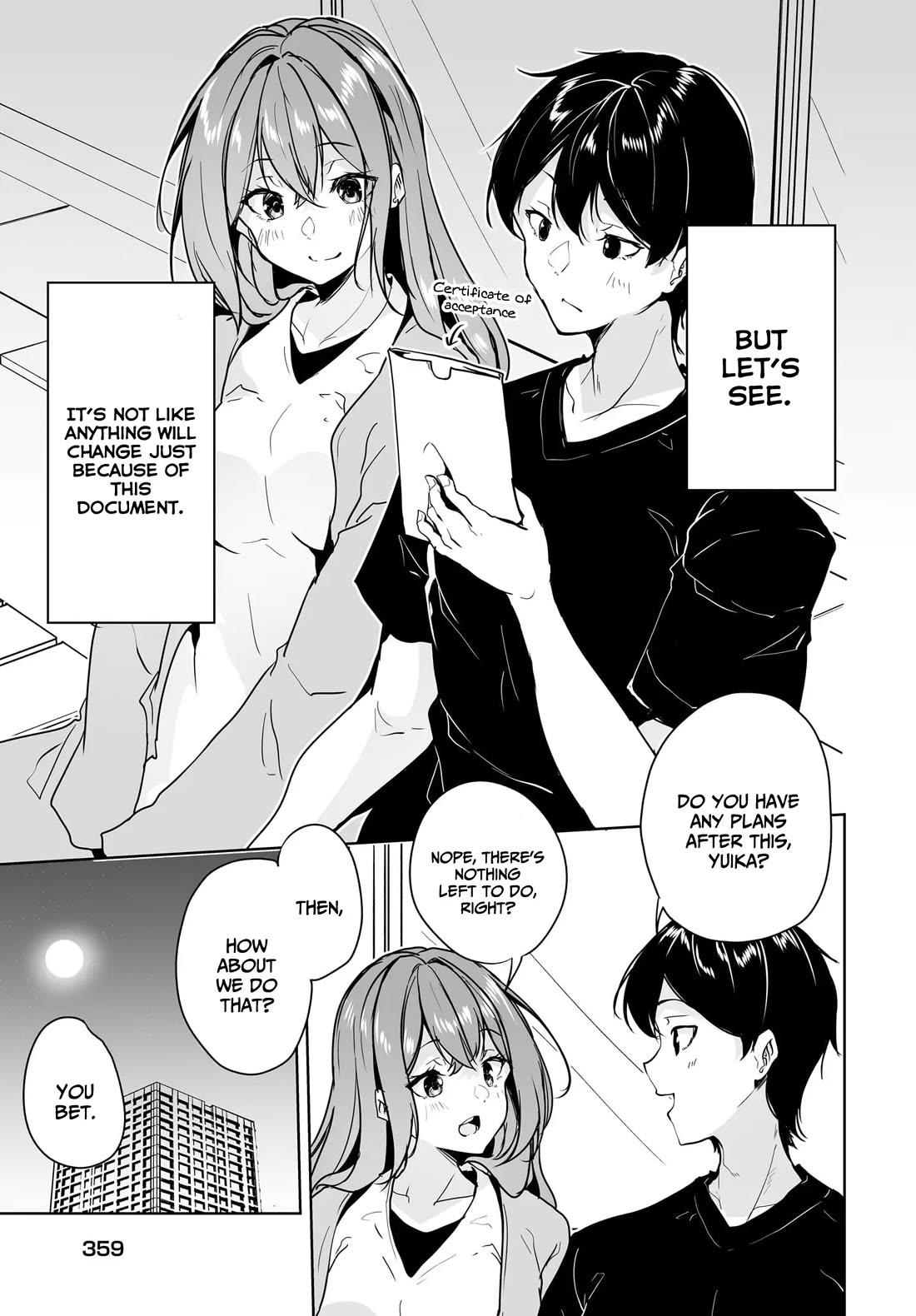 Regarding my Married Life with a Childhood Friend Whom I Thought Was a Boy Going Way Too Smoothly Chapter 10 - Page 33