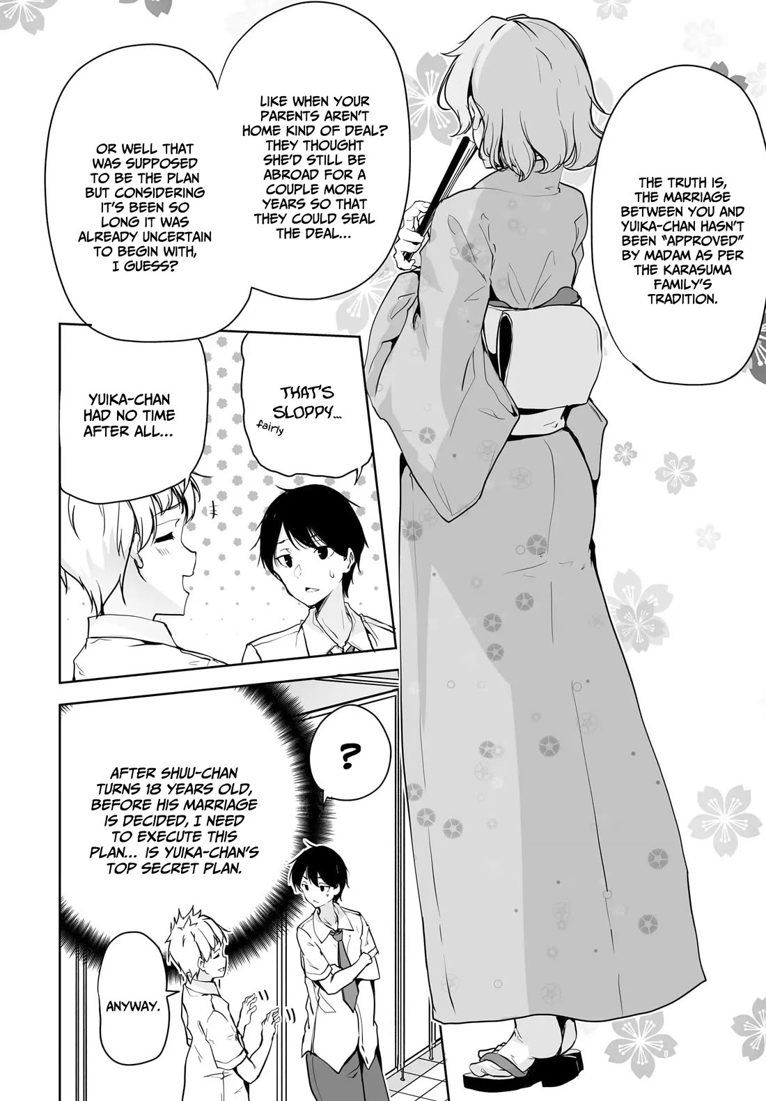 Regarding my Married Life with a Childhood Friend Whom I Thought Was a Boy Going Way Too Smoothly Chapter 9 - Page 12