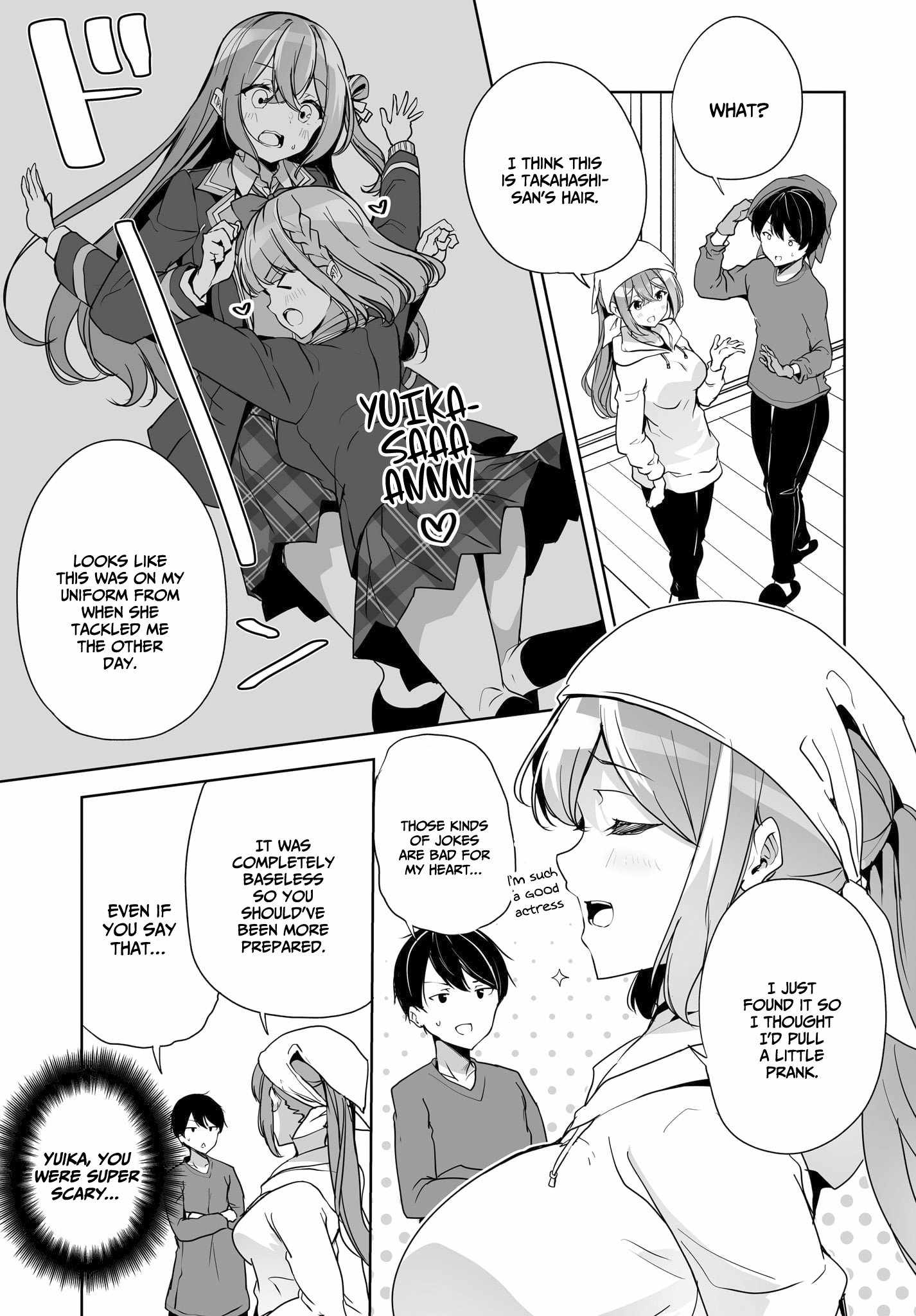 Regarding of My Married Life with a Childhood Friend Whom I Thought was a Boy going Way Too Smoothly. Chapter 4 - Page 8