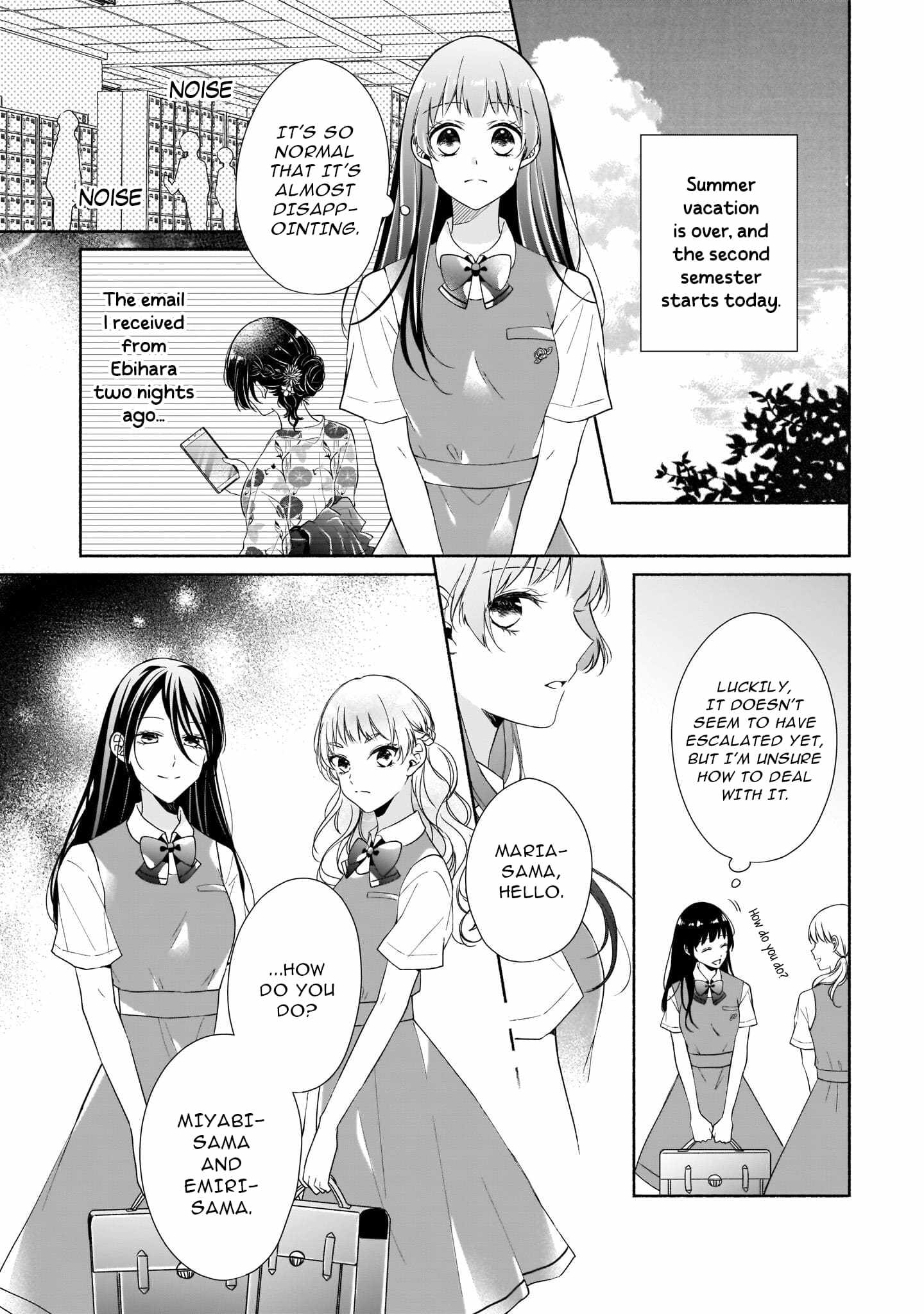 Regrettably, The Villainess Will Fall Into Destruction Three Years Later Chapter 9 - Page 1