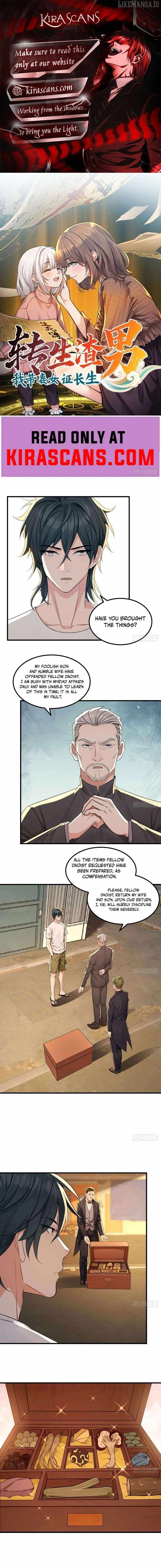 Reincarnated as a Scumbag, I Use My Wife and Daughter to Prove Immortality Chapter 31 - Page 0