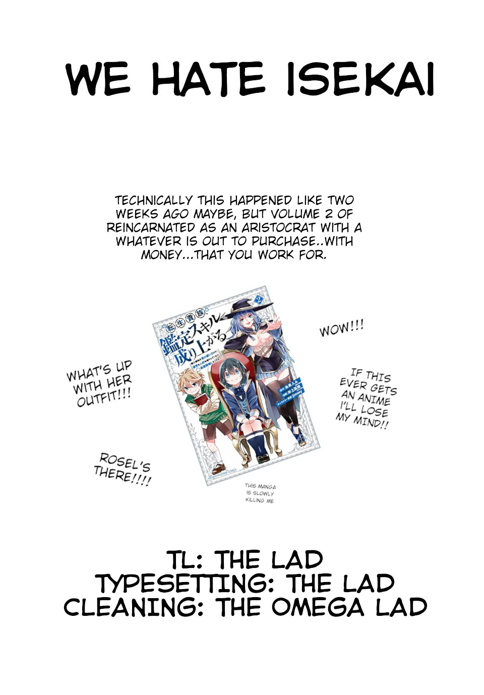 Reincarnated as an Aristocrat with an Appraisal Skill Chapter 29 - Page 20