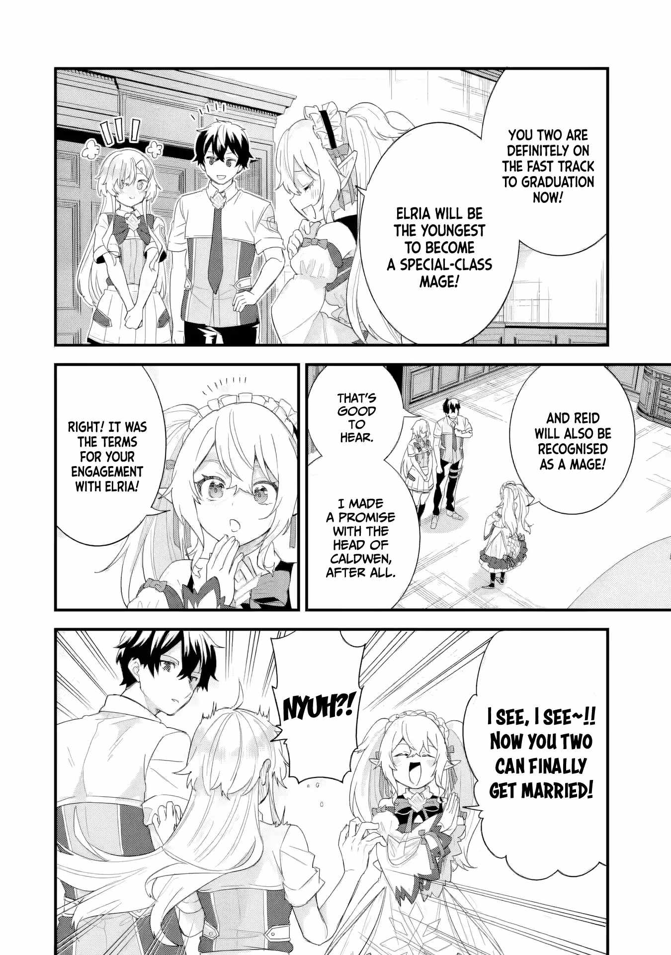 Reincarnated – The Hero Marries the Sage ~After Becoming Engaged to a Former Rival, We Became the Strongest Couple~ Chapter 30 - Page 37