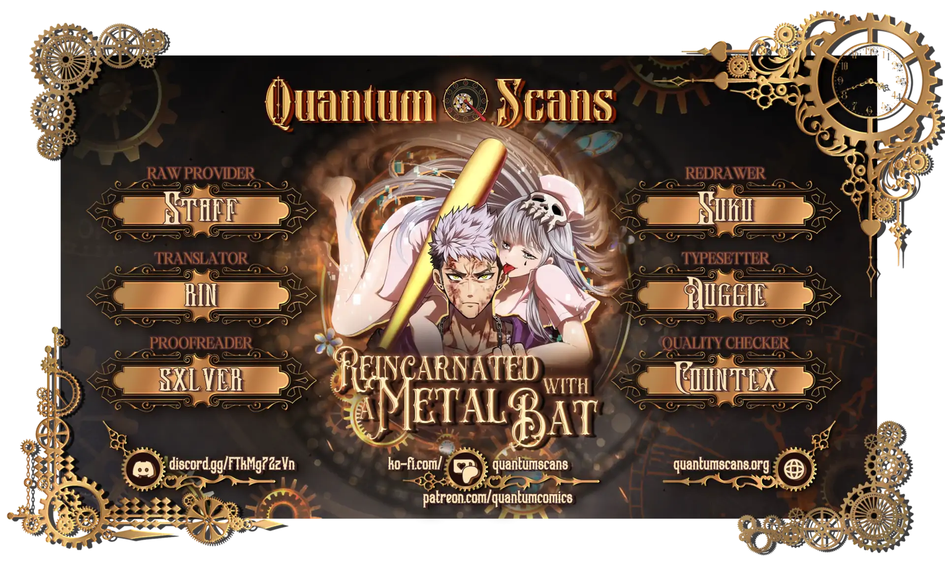 Reincarnated With a Metal Bat ~Surviving the Monochrome Madness~ Chapter 28 - Page 1