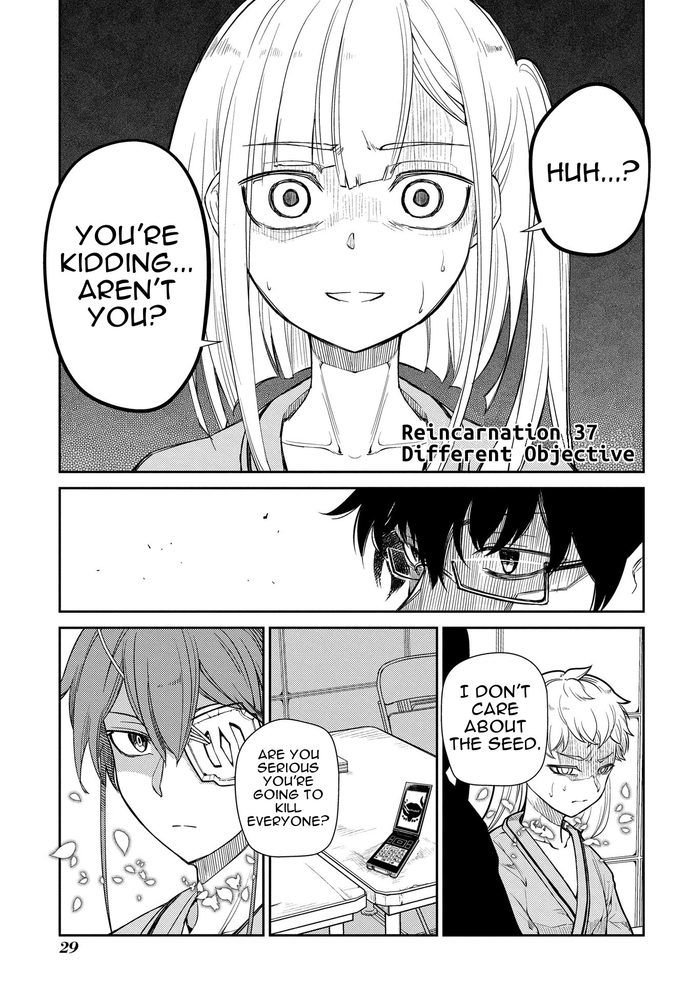 Reincarnation no Kaben Chapter 37 - Page 2