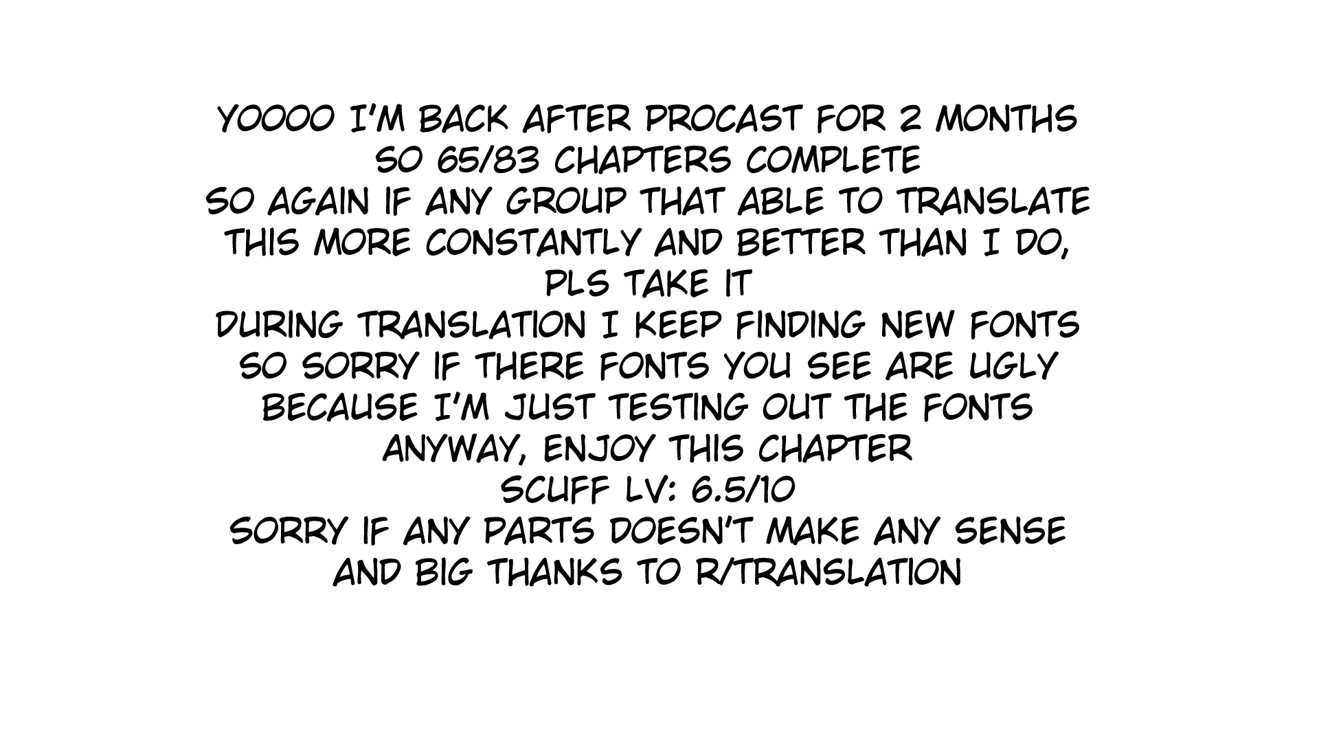 Reincarnation no Kaben Chapter 65 - Page 1
