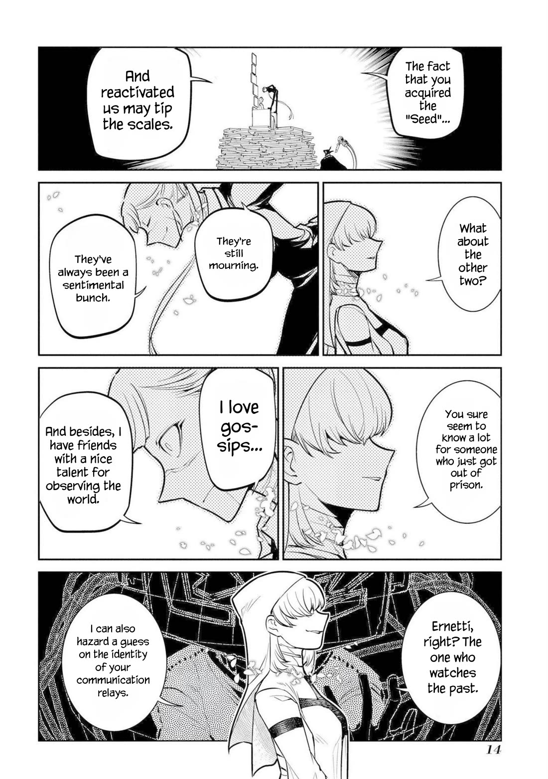 Reincarnation no Kaben Chapter 73 - Page 12