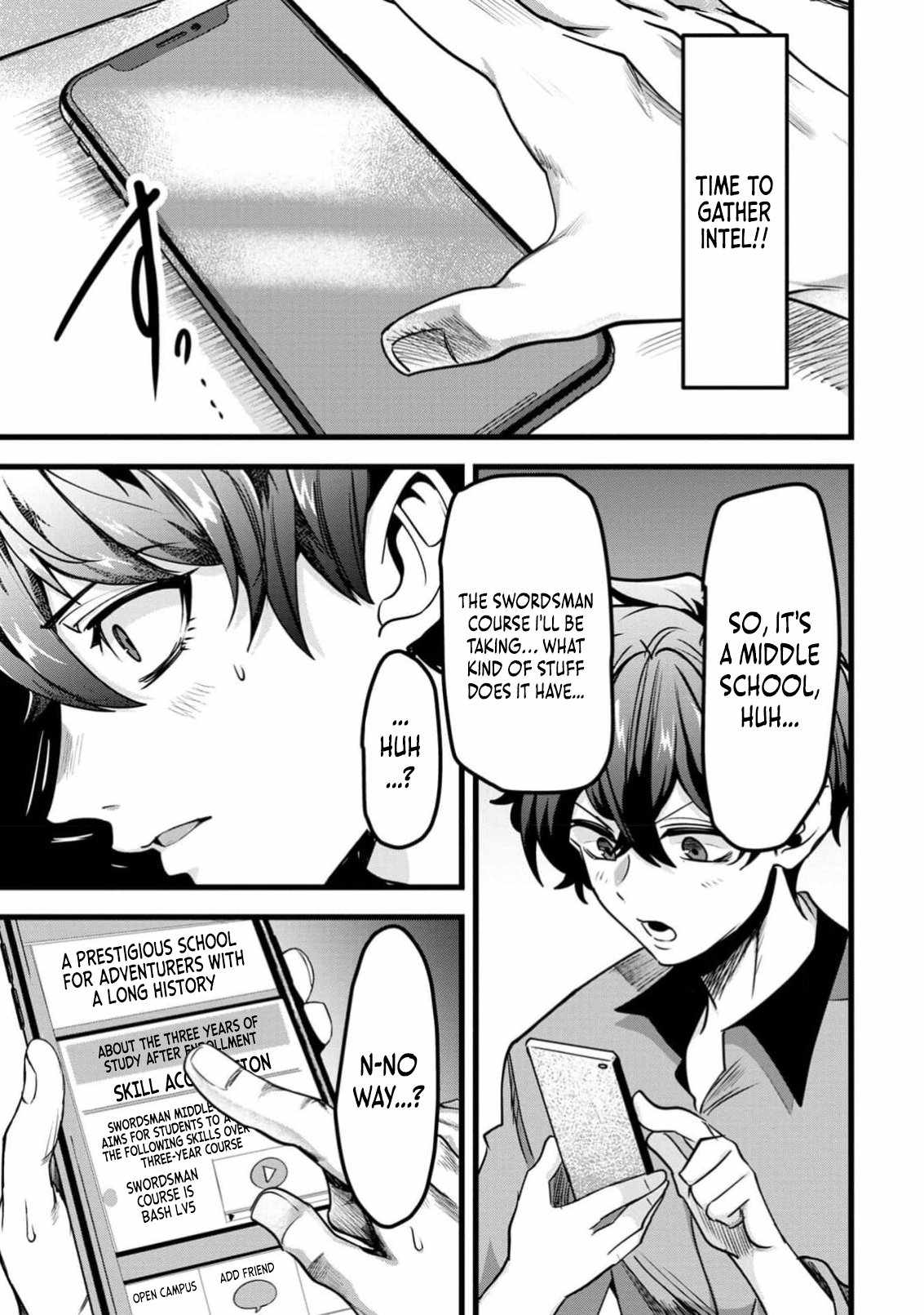 Reincarnation of the Online Game Addict ~ I Can’t Use the Overpowered Fists That Made Me the Fist King, so Now I Swing a Club for Eight Hours a Day Chapter 1 - Page 22