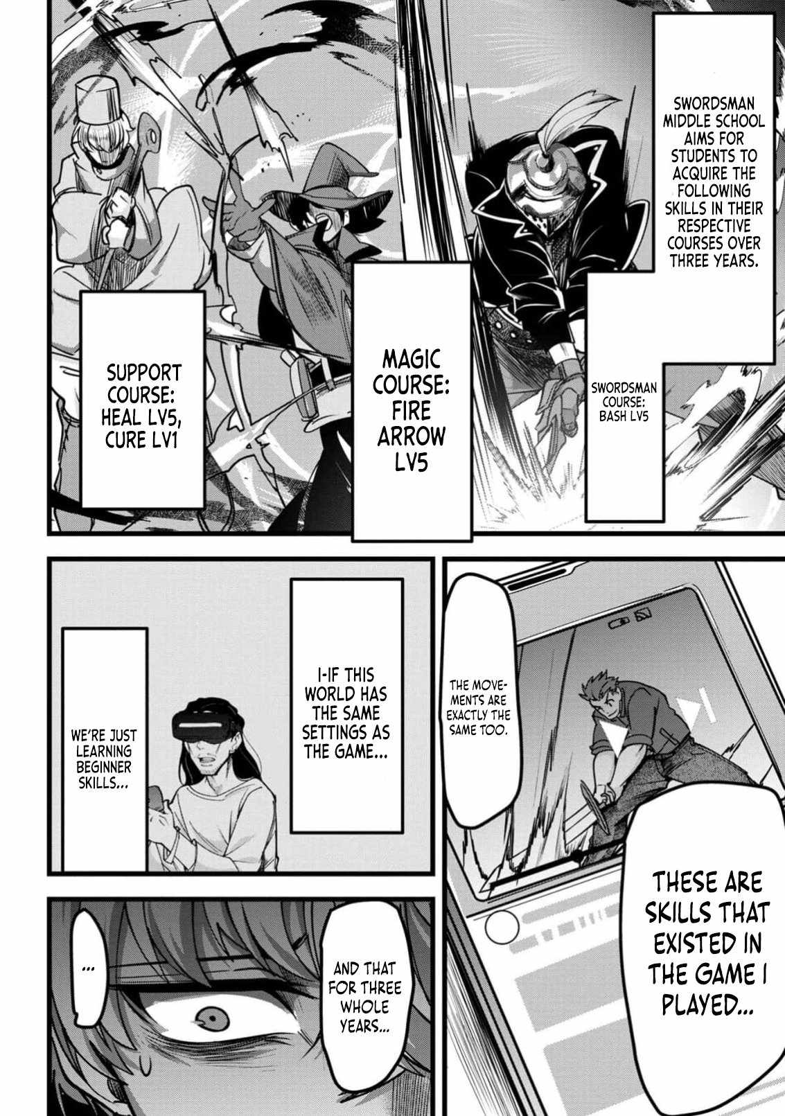 Reincarnation of the Online Game Addict ~ I Can’t Use the Overpowered Fists That Made Me the Fist King, so Now I Swing a Club for Eight Hours a Day Chapter 1 - Page 23