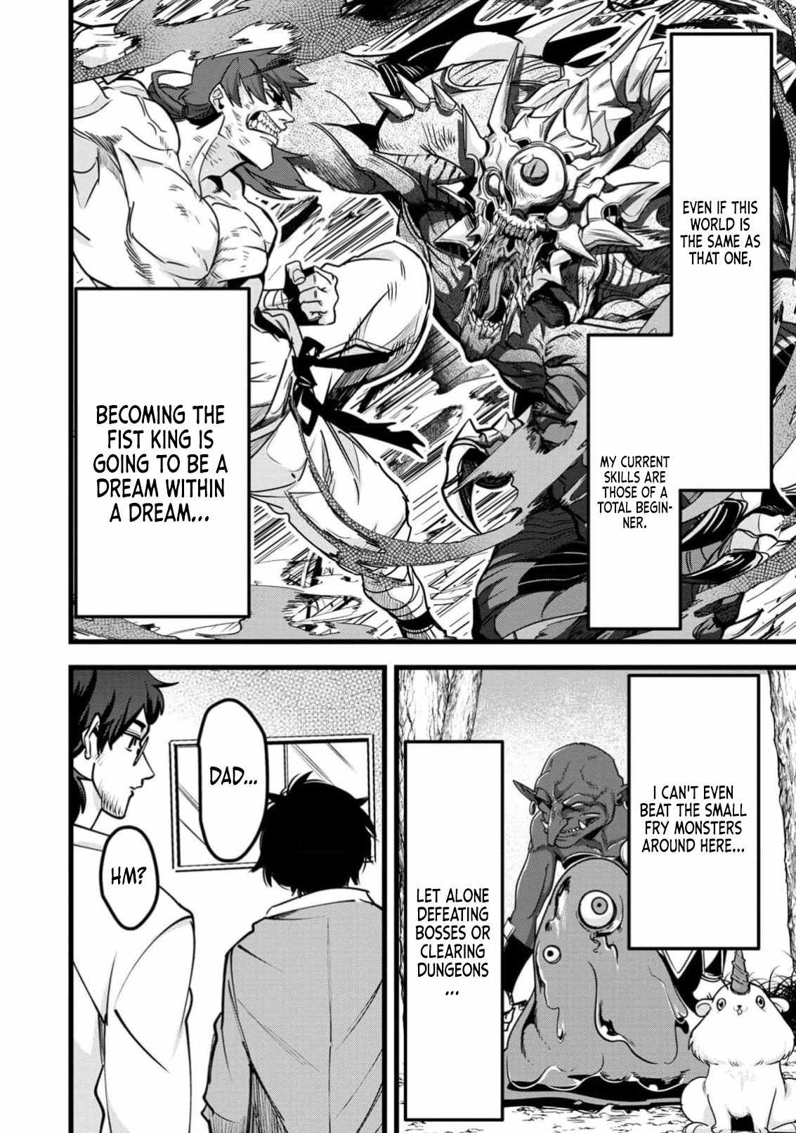 Reincarnation of the Online Game Addict ~ I Can’t Use the Overpowered Fists That Made Me the Fist King, so Now I Swing a Club for Eight Hours a Day Chapter 1 - Page 29