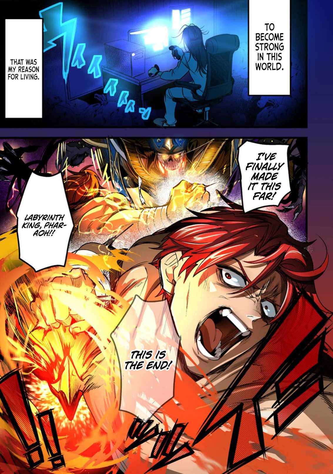 Reincarnation of the Online Game Addict ~ I Can’t Use the Overpowered Fists That Made Me the Fist King, so Now I Swing a Club for Eight Hours a Day Chapter 1 - Page 4