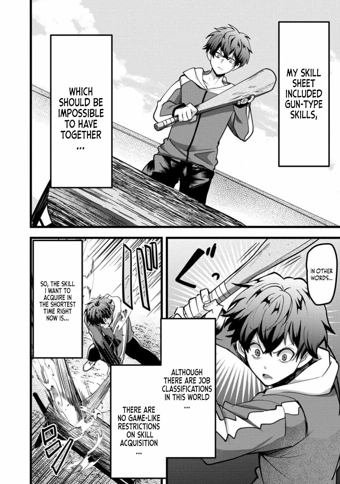 Reincarnation of the Online Game Addict ~ I Can’t Use the Overpowered Fists That Made Me the Fist King, so Now I Swing a Club for Eight Hours a Day Chapter 1 - Page 35