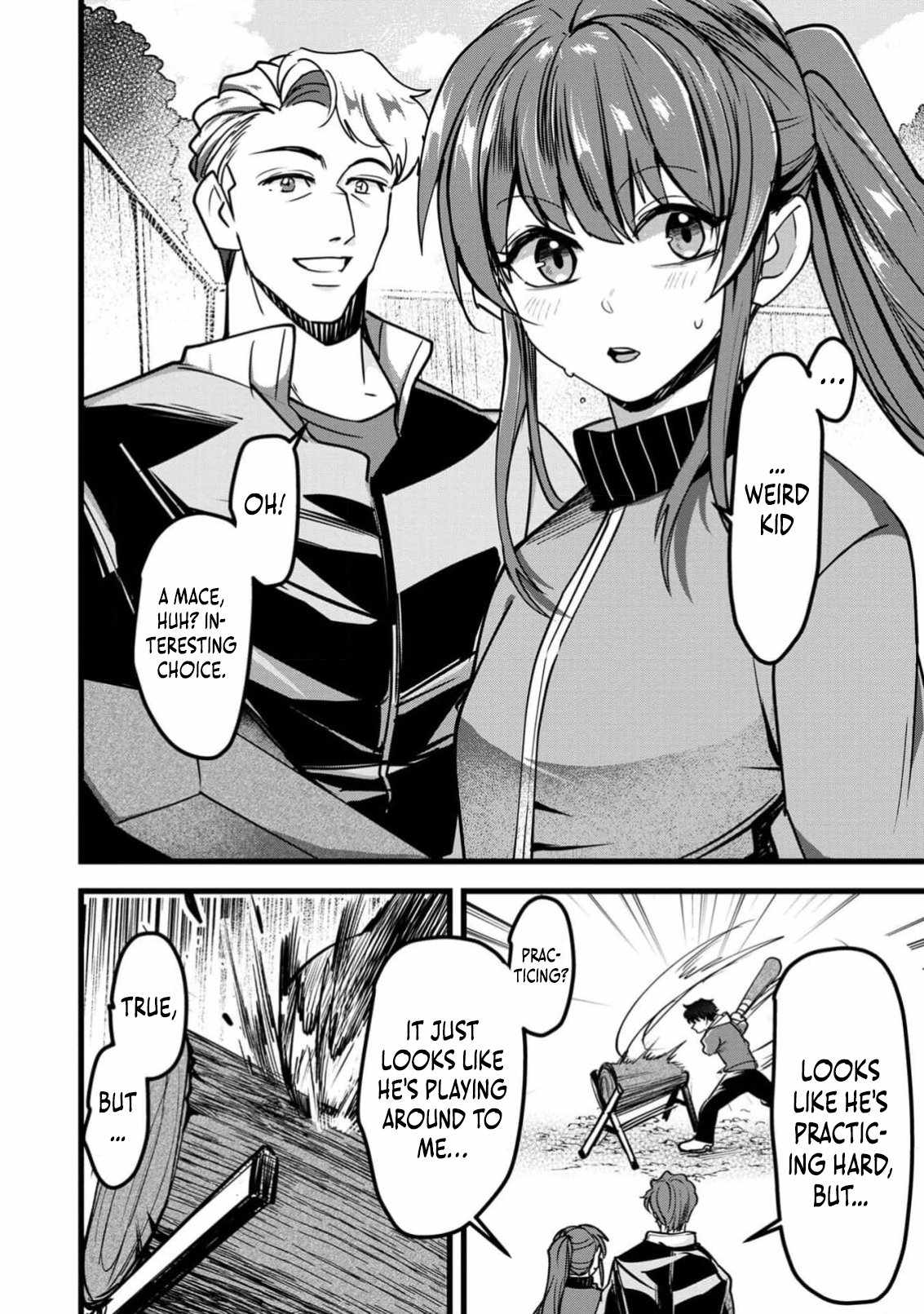 Reincarnation of the Online Game Addict ~ I Can’t Use the Overpowered Fists That Made Me the Fist King, so Now I Swing a Club for Eight Hours a Day Chapter 1 - Page 43