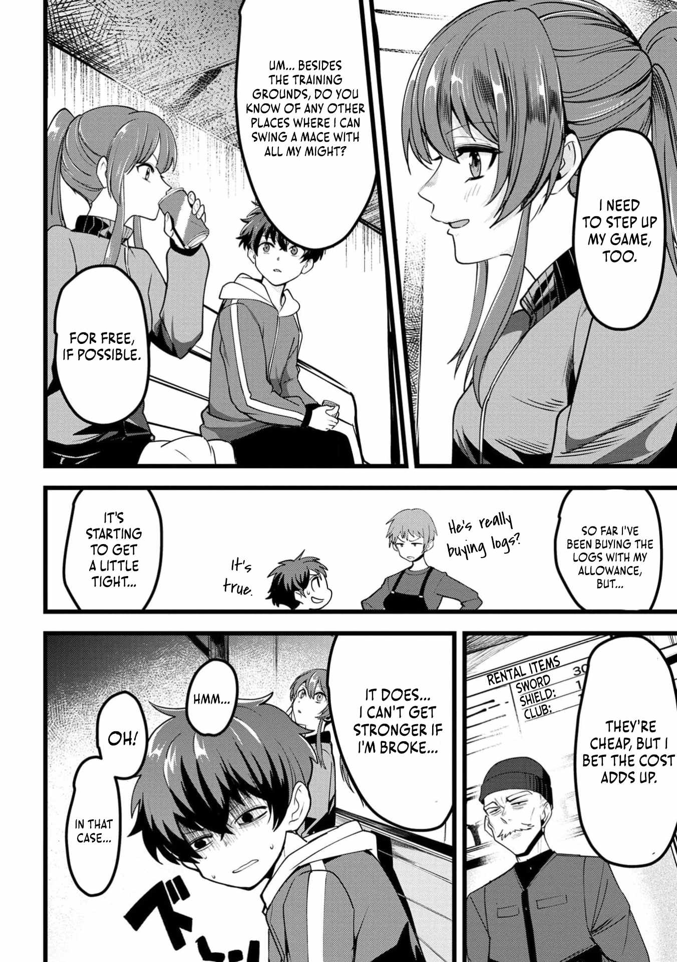 Reincarnation of the Online Game Addict ~ I Can’t Use the Overpowered Fists That Made Me the Fist King, so Now I Swing a Club for Eight Hours a Day Chapter 2 - Page 7