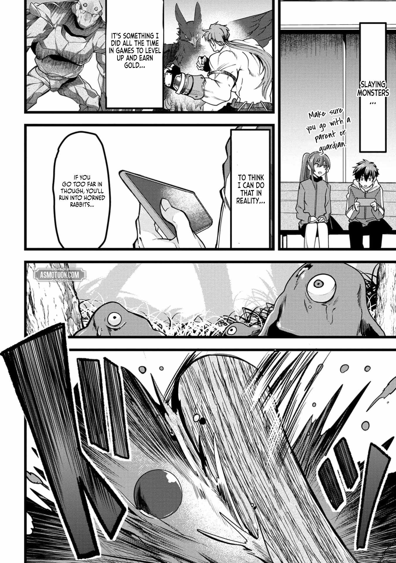 Reincarnation of the Online Game Addict ~ I Can’t Use the Overpowered Fists That Made Me the Fist King, so Now I Swing a Club for Eight Hours a Day Chapter 2 - Page 9