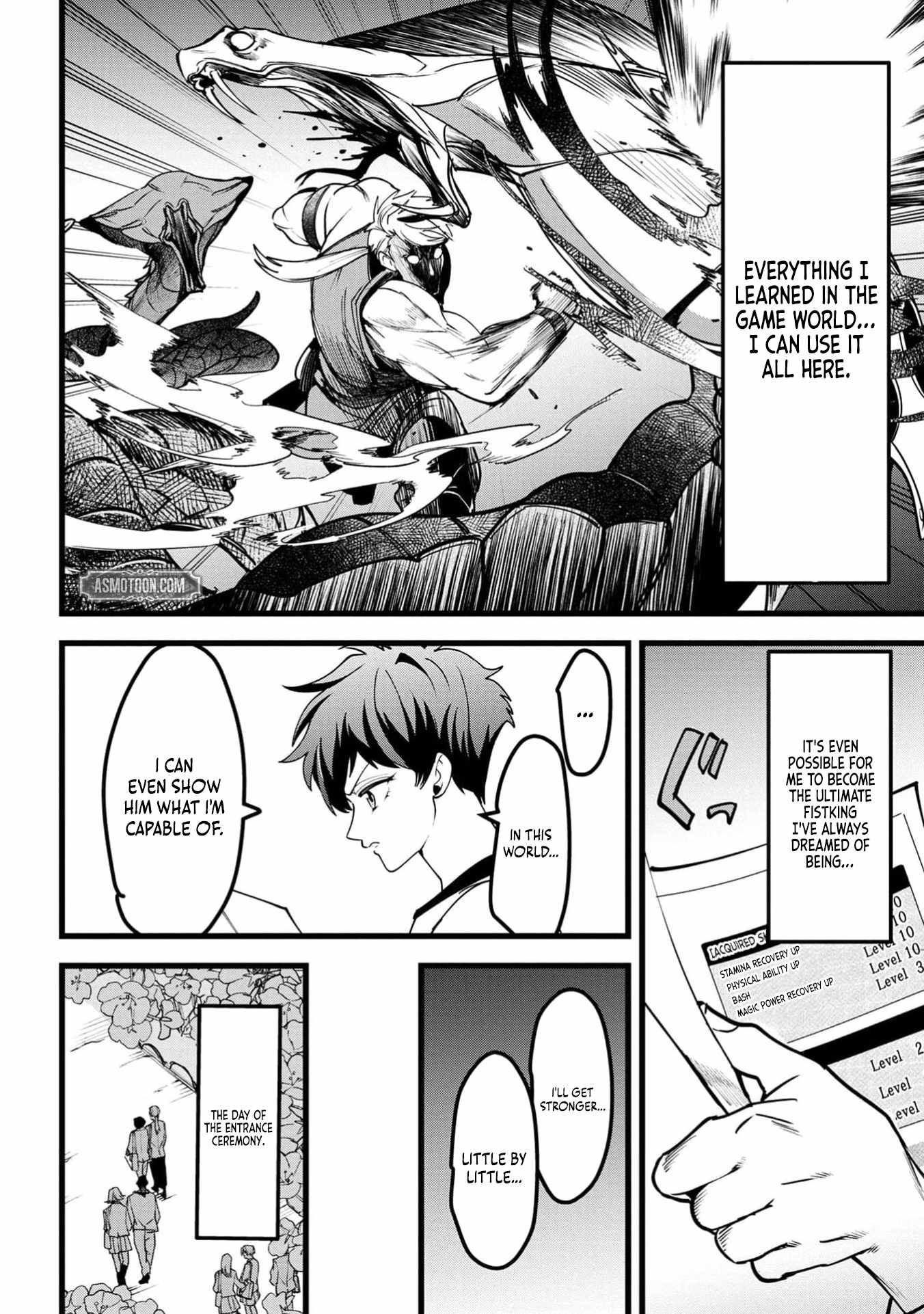 Reincarnation of the Online Game Addict ~ I Can’t Use the Overpowered Fists That Made Me the Fist King, so Now I Swing a Club for Eight Hours a Day Chapter 3 - Page 9