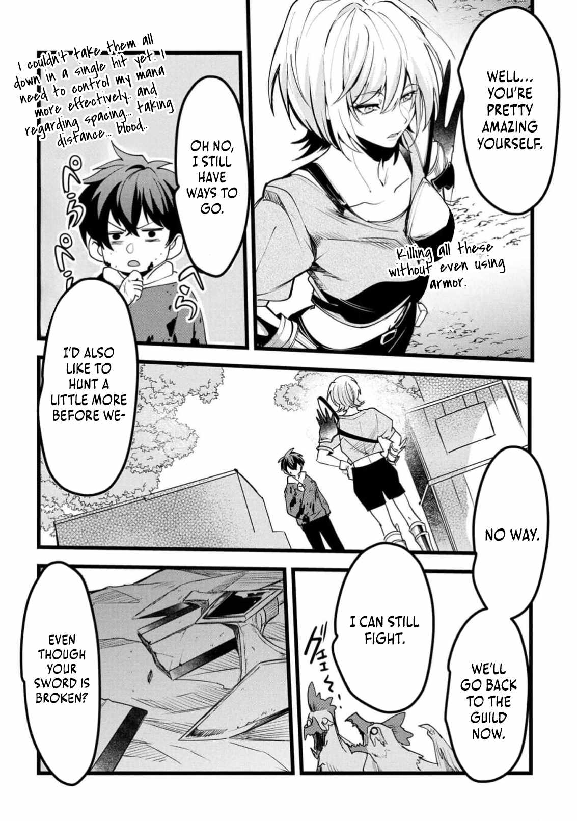 Reincarnation of the Online Game Addict ~ I Can’t Use the Overpowered Fists That Made Me the Fist King, so Now I Swing a Club for Eight Hours a Day Chapter 8 - Page 7