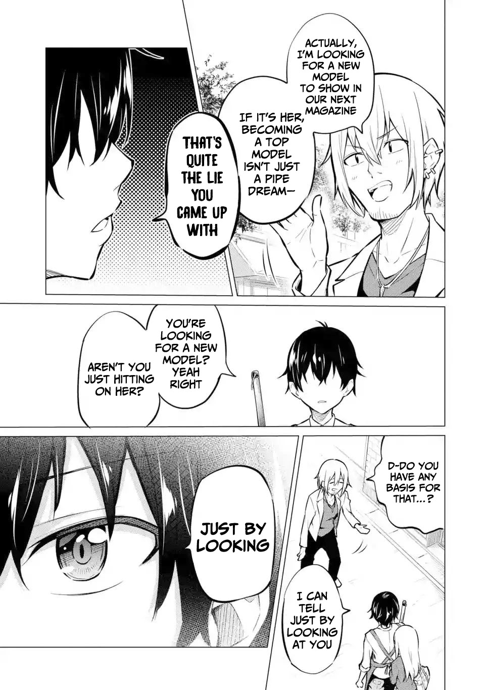 Relentlessly Approaching the Poison-Tongued and Indifferent Beauty to Tickle the Cutesy Reactions Out of Her Chapter 1 - Page 13