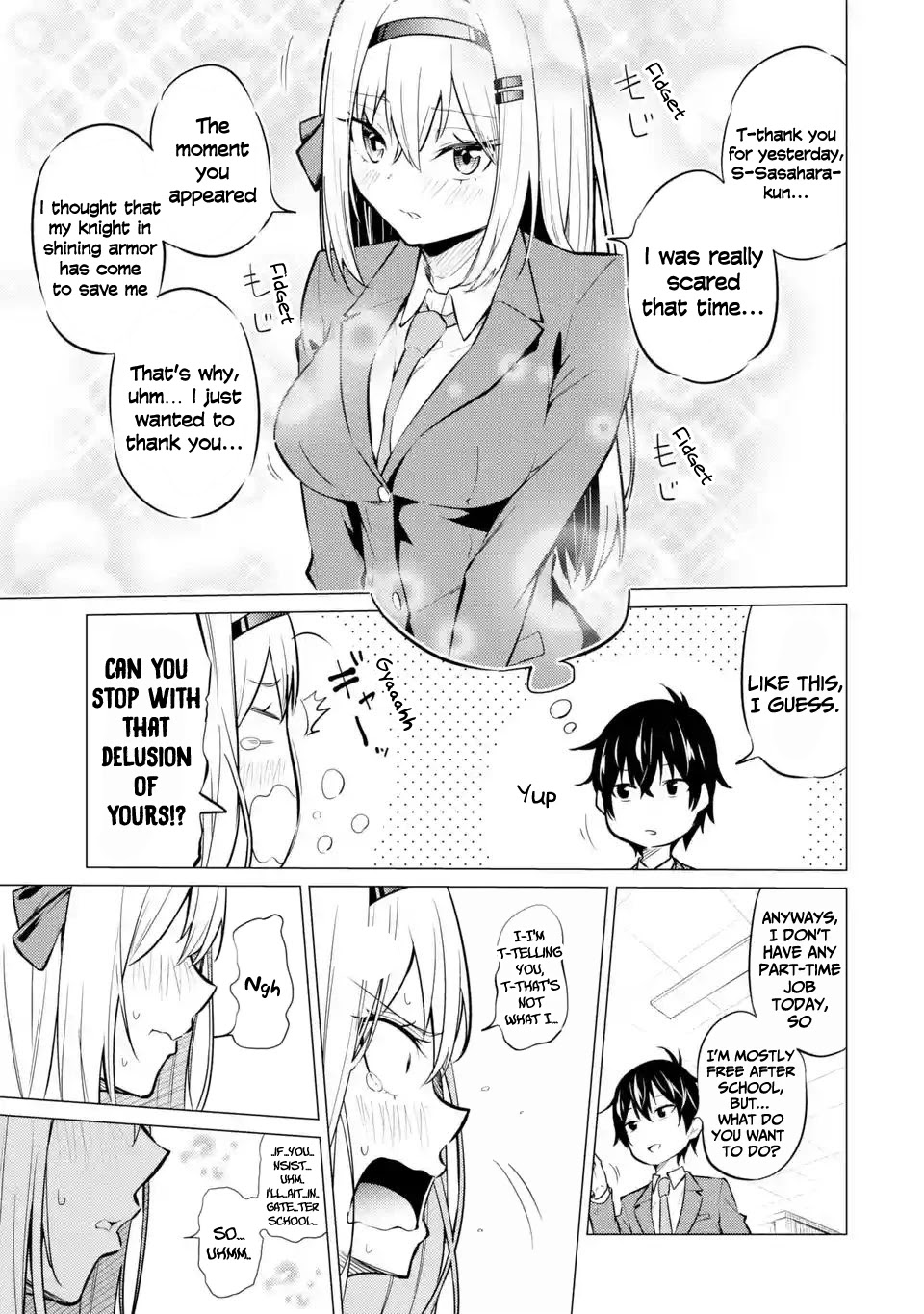 Relentlessly Approaching the Poison-Tongued and Indifferent Beauty to Tickle the Cutesy Reactions Out of Her Chapter 1 - Page 32