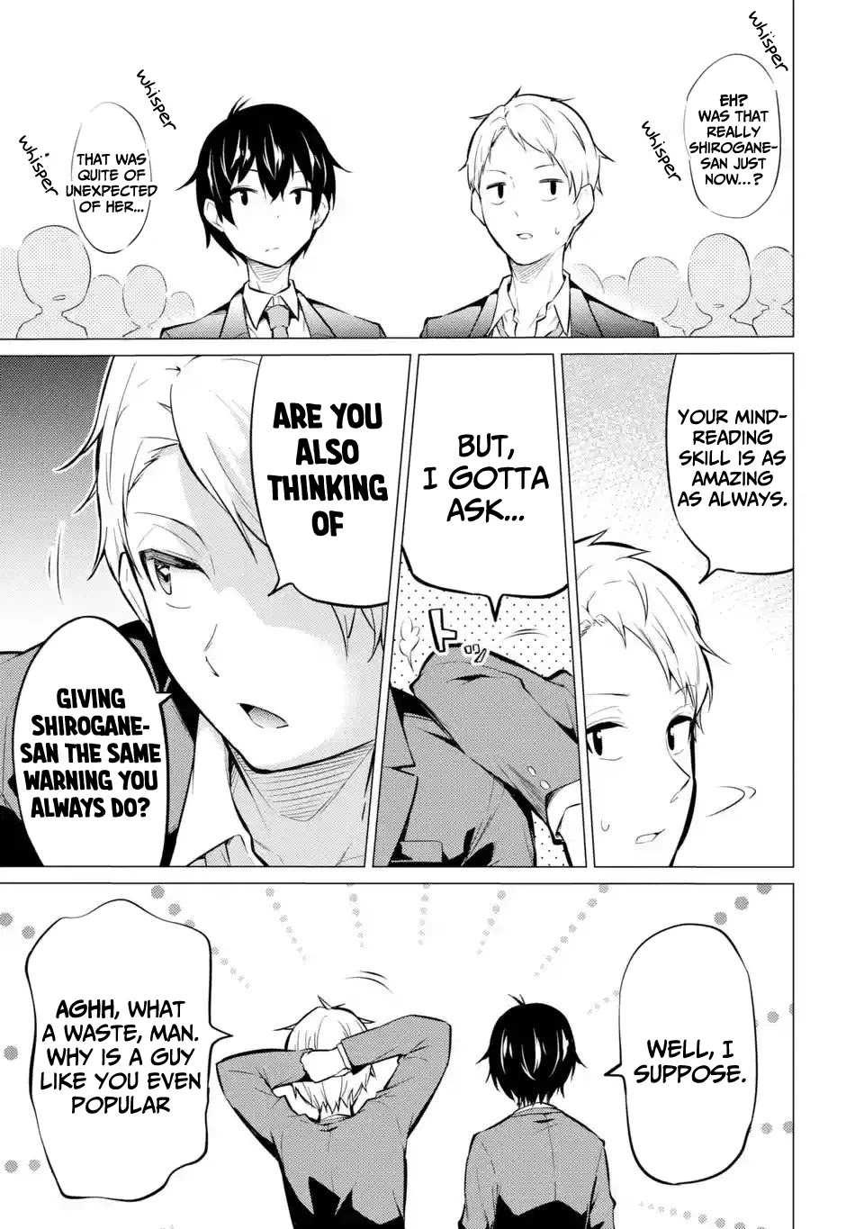 Relentlessly Approaching the Poison-Tongued and Indifferent Beauty to Tickle the Cutesy Reactions Out of Her Chapter 1 - Page 34