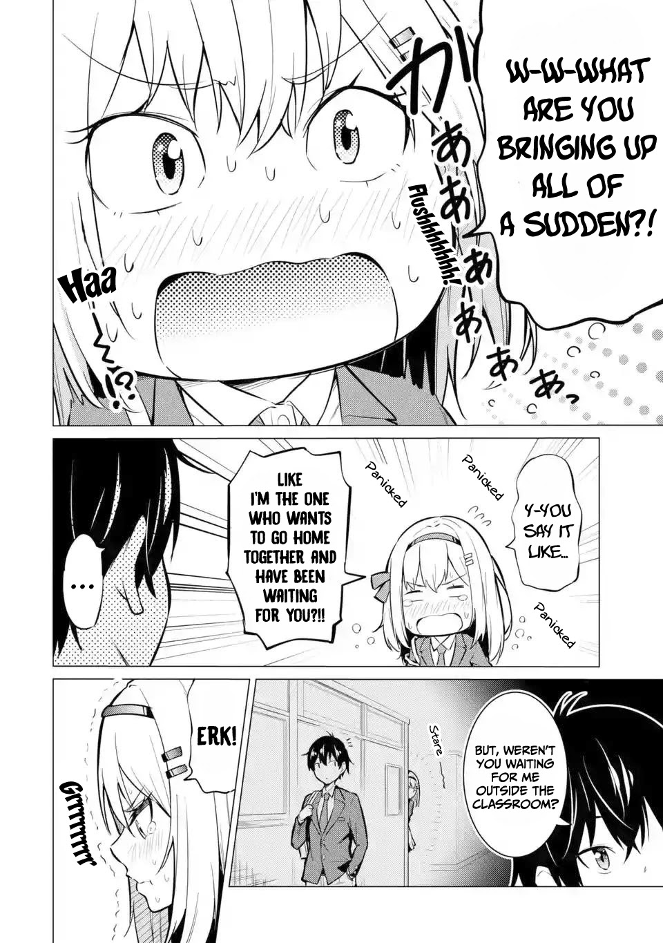 Relentlessly Approaching the Poison-Tongued and Indifferent Beauty to Tickle the Cutesy Reactions Out of Her Chapter 1 - Page 7
