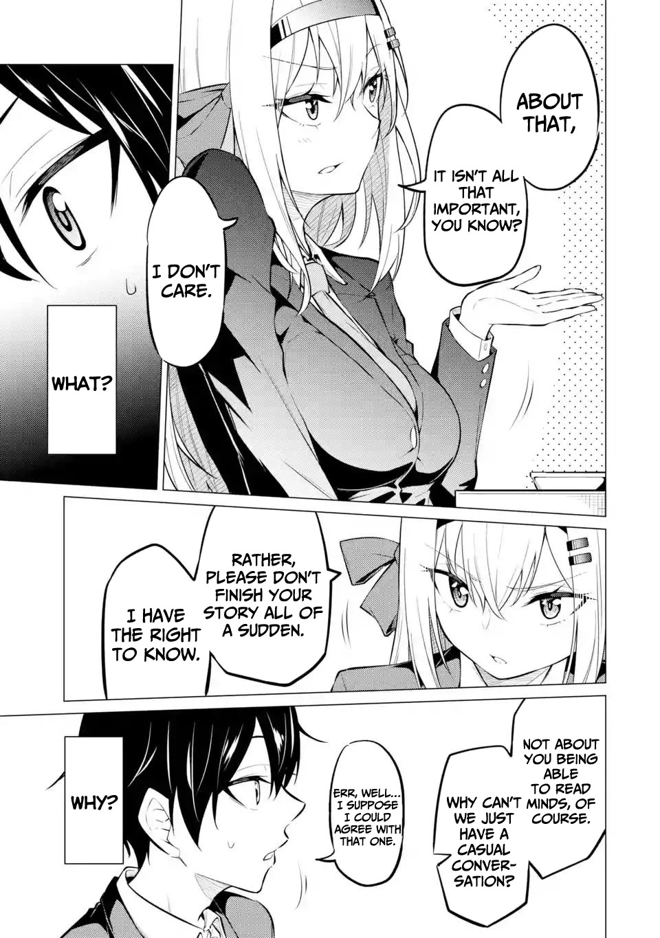 Relentlessly Approaching the Poison-Tongued and Indifferent Beauty to Tickle the Cutesy Reactions Out of Her Chapter 2 - Page 20