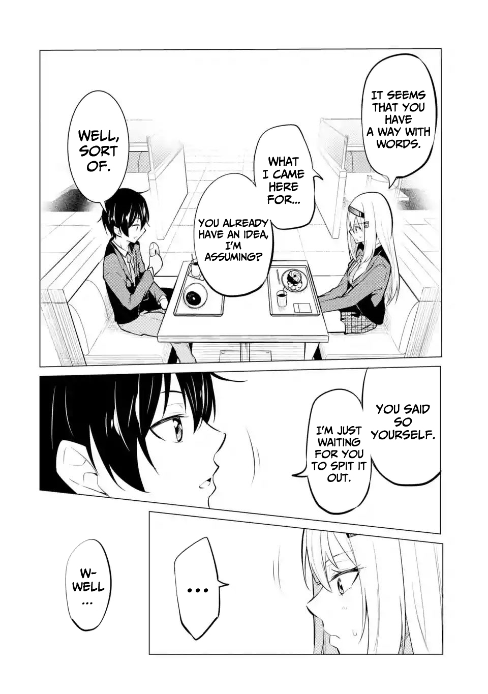 Relentlessly Approaching the Poison-Tongued and Indifferent Beauty to Tickle the Cutesy Reactions Out of Her Chapter 2 - Page 3
