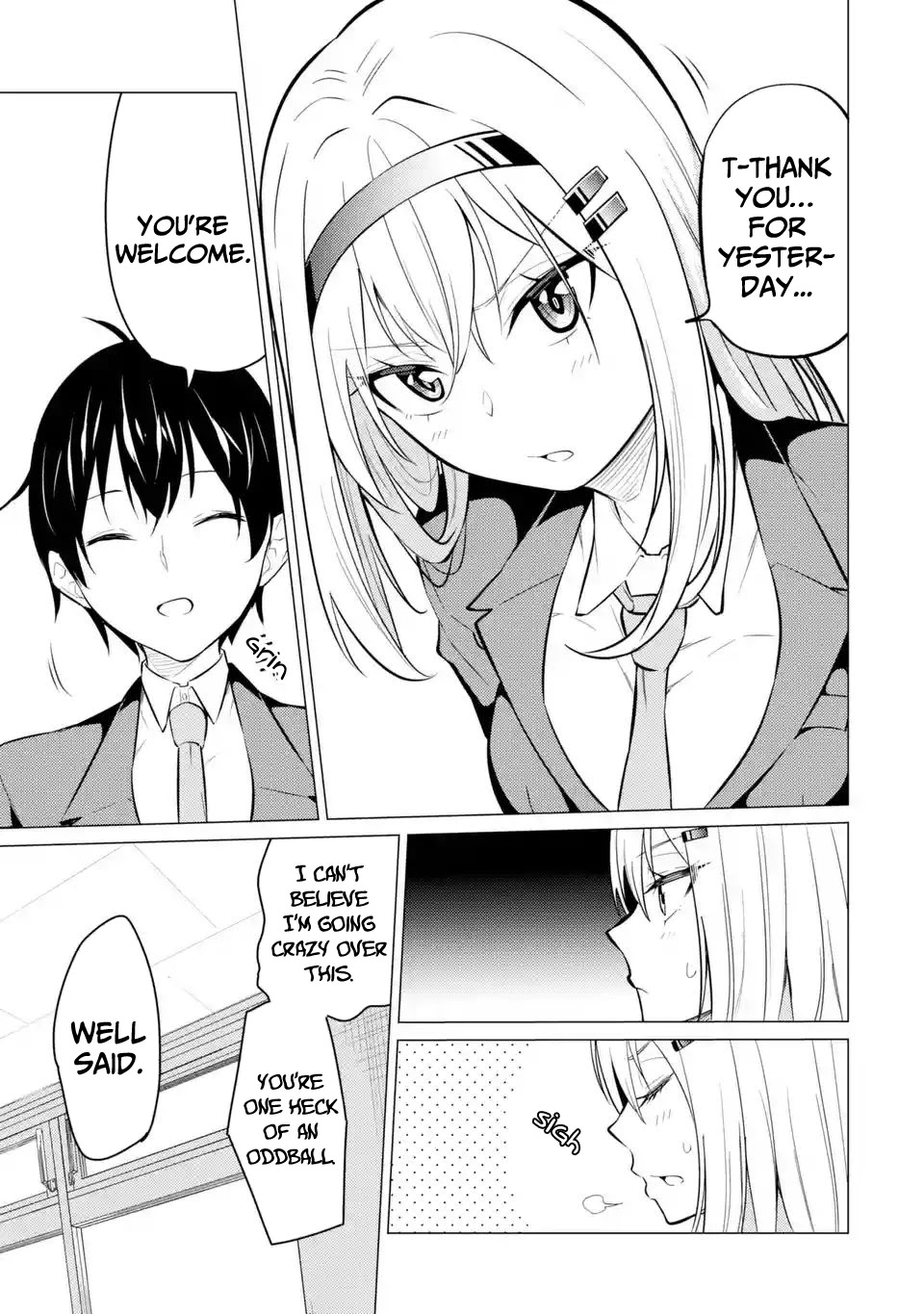 Relentlessly Approaching the Poison-Tongued and Indifferent Beauty to Tickle the Cutesy Reactions Out of Her Chapter 2 - Page 4