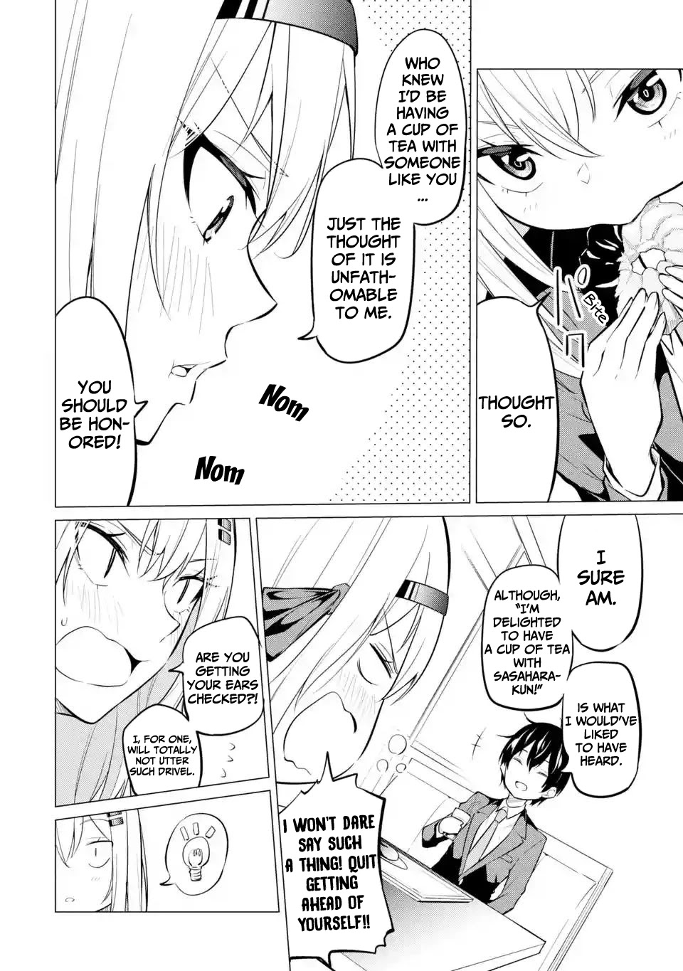 Relentlessly Approaching the Poison-Tongued and Indifferent Beauty to Tickle the Cutesy Reactions Out of Her Chapter 2 - Page 5