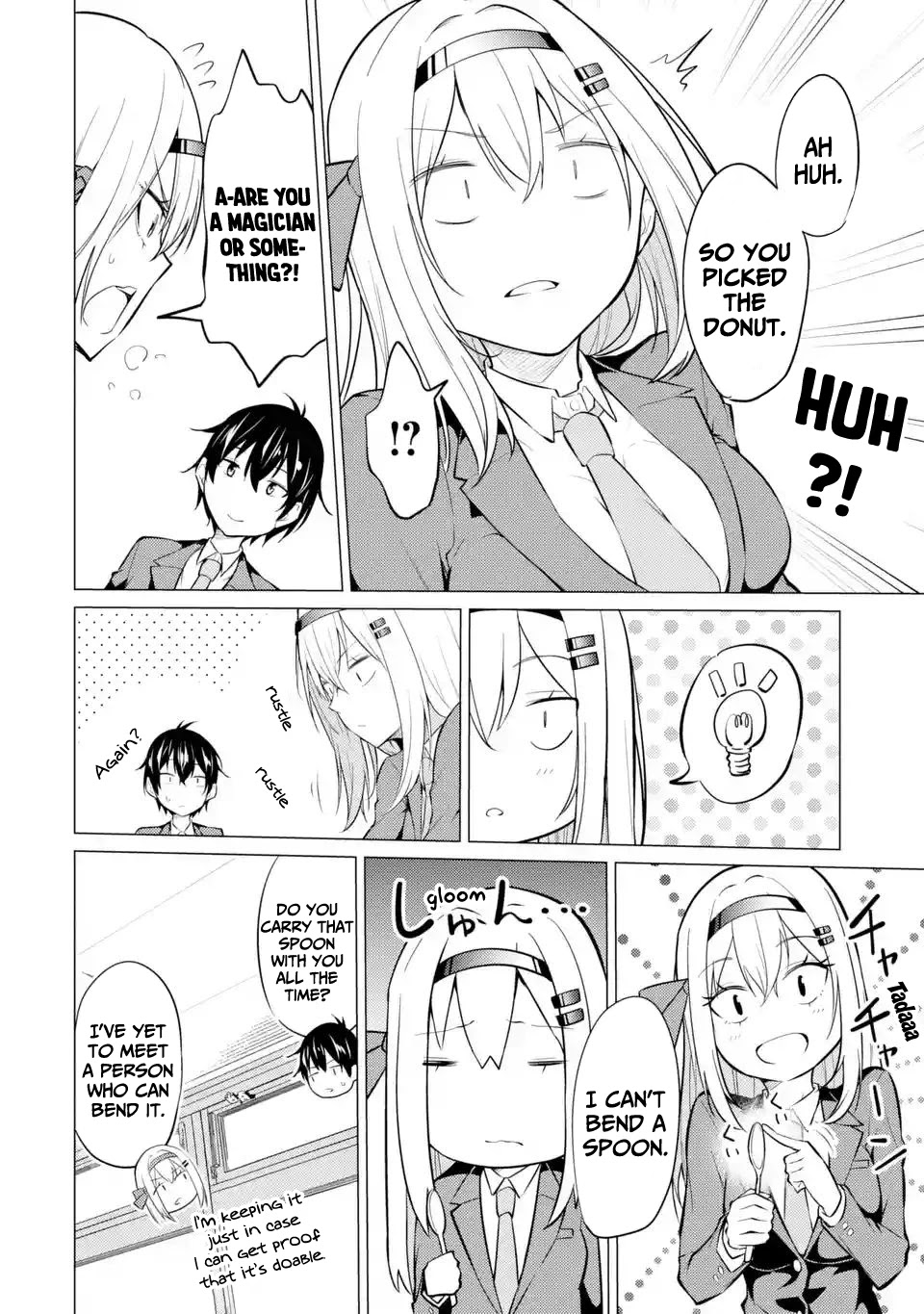 Relentlessly Approaching the Poison-Tongued and Indifferent Beauty to Tickle the Cutesy Reactions Out of Her Chapter 2 - Page 9